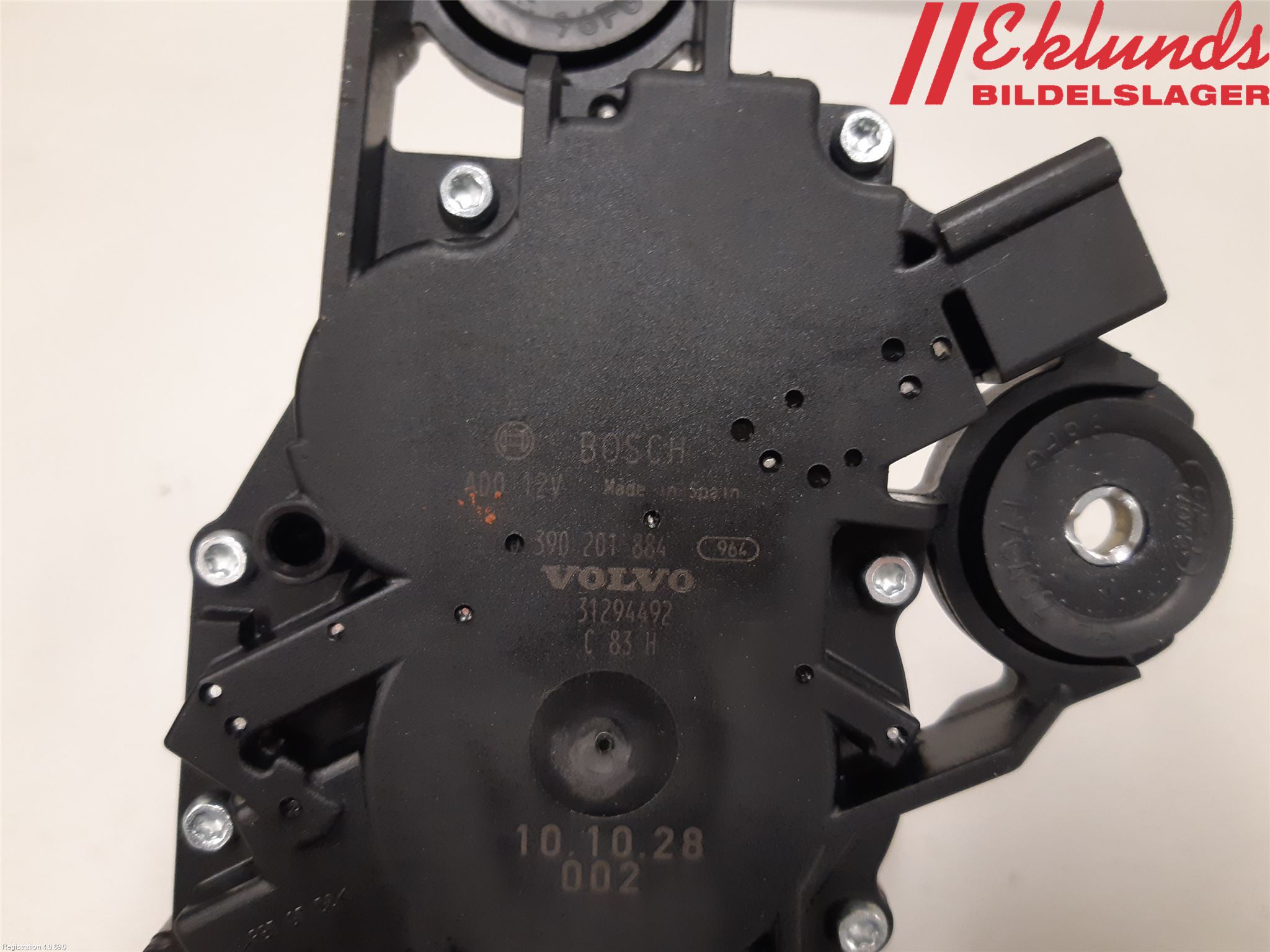 Volvo V60 11-13 Torkarmotor Baklucka
