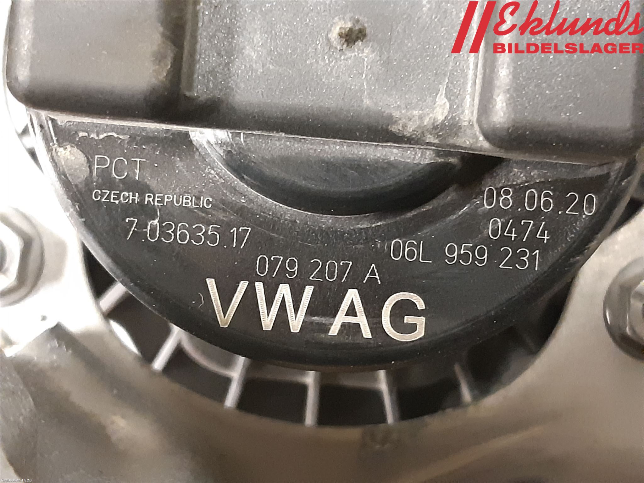 Audi A6 F2/C8 19- Luftpump-Avgasrening