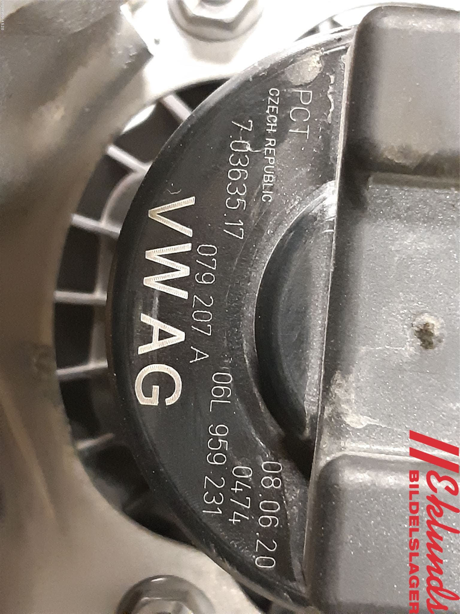 Audi A6 F2/C8 19- Luftpump-Avgasrening