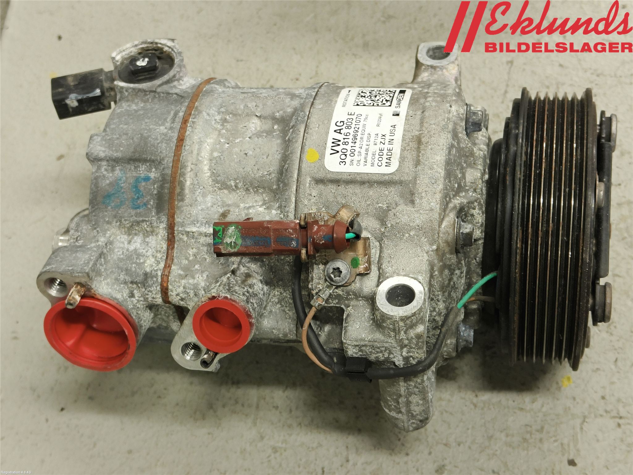 Volkswagen VW TIGUAN 16-24 Ac Kompressor