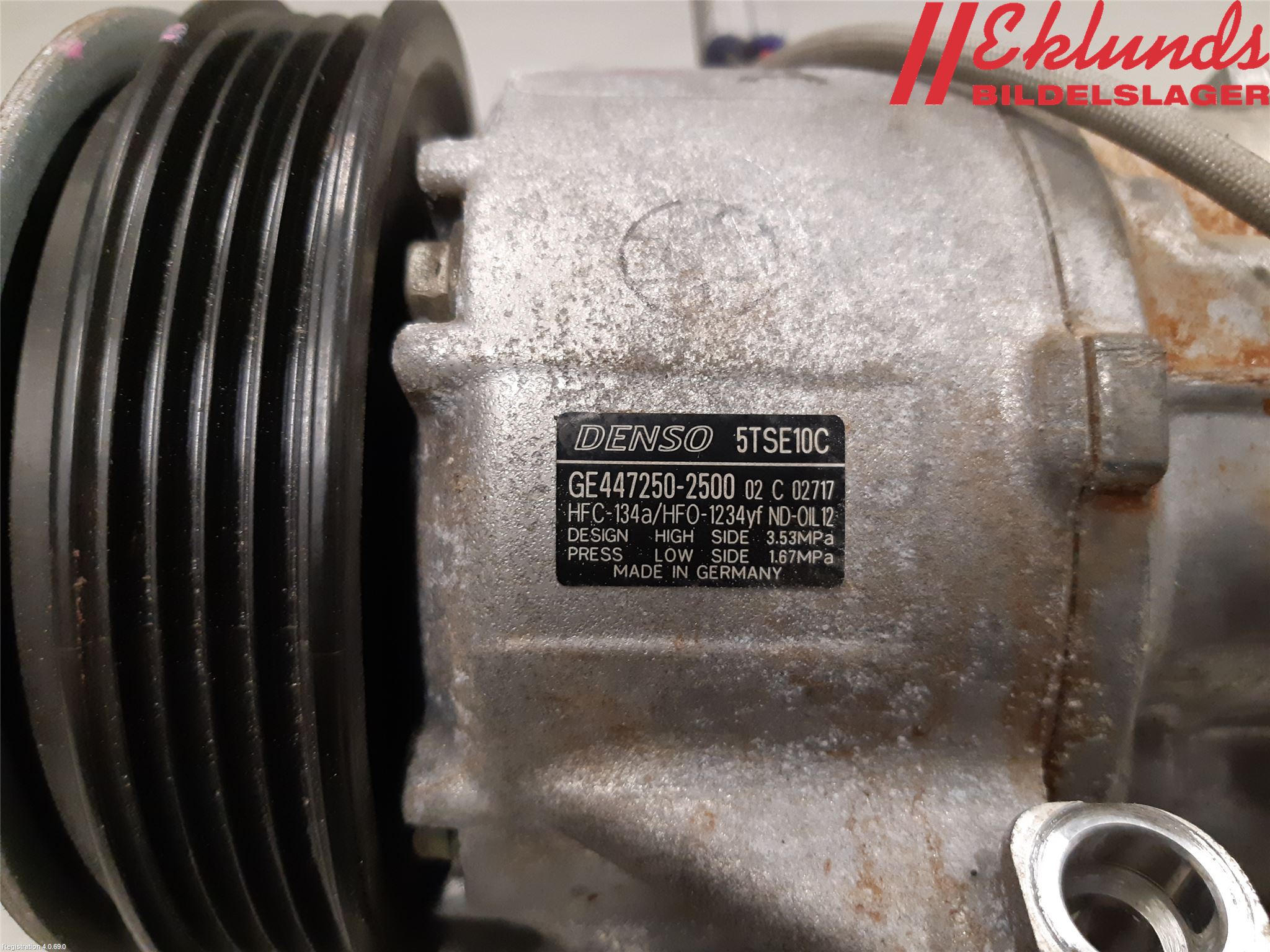 Toyota YARIS XP130 15-20 Ac Kompressor