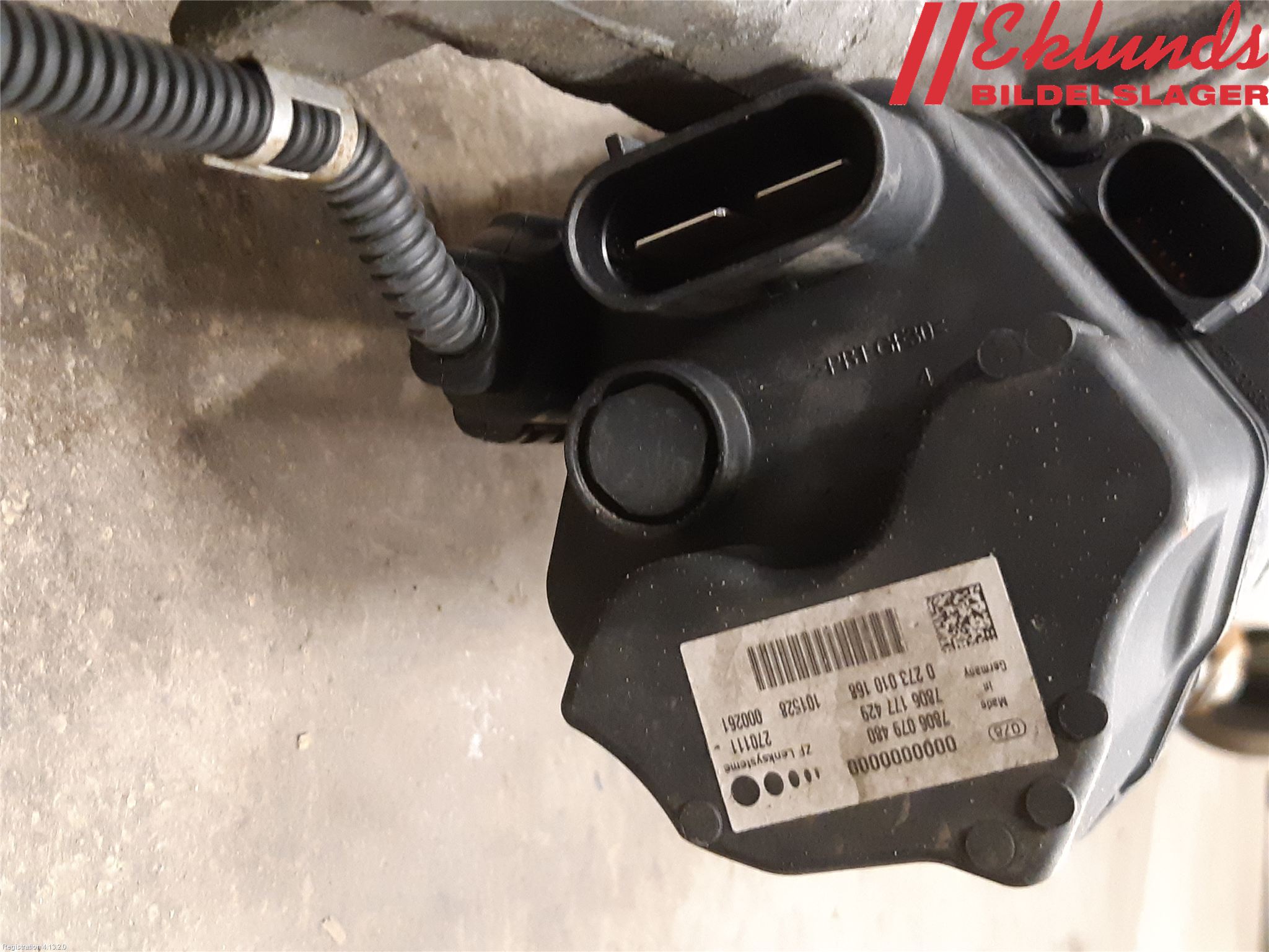 BMW 5 F10/F11/F18 09-17 Styrväxel Servo -Snäcka