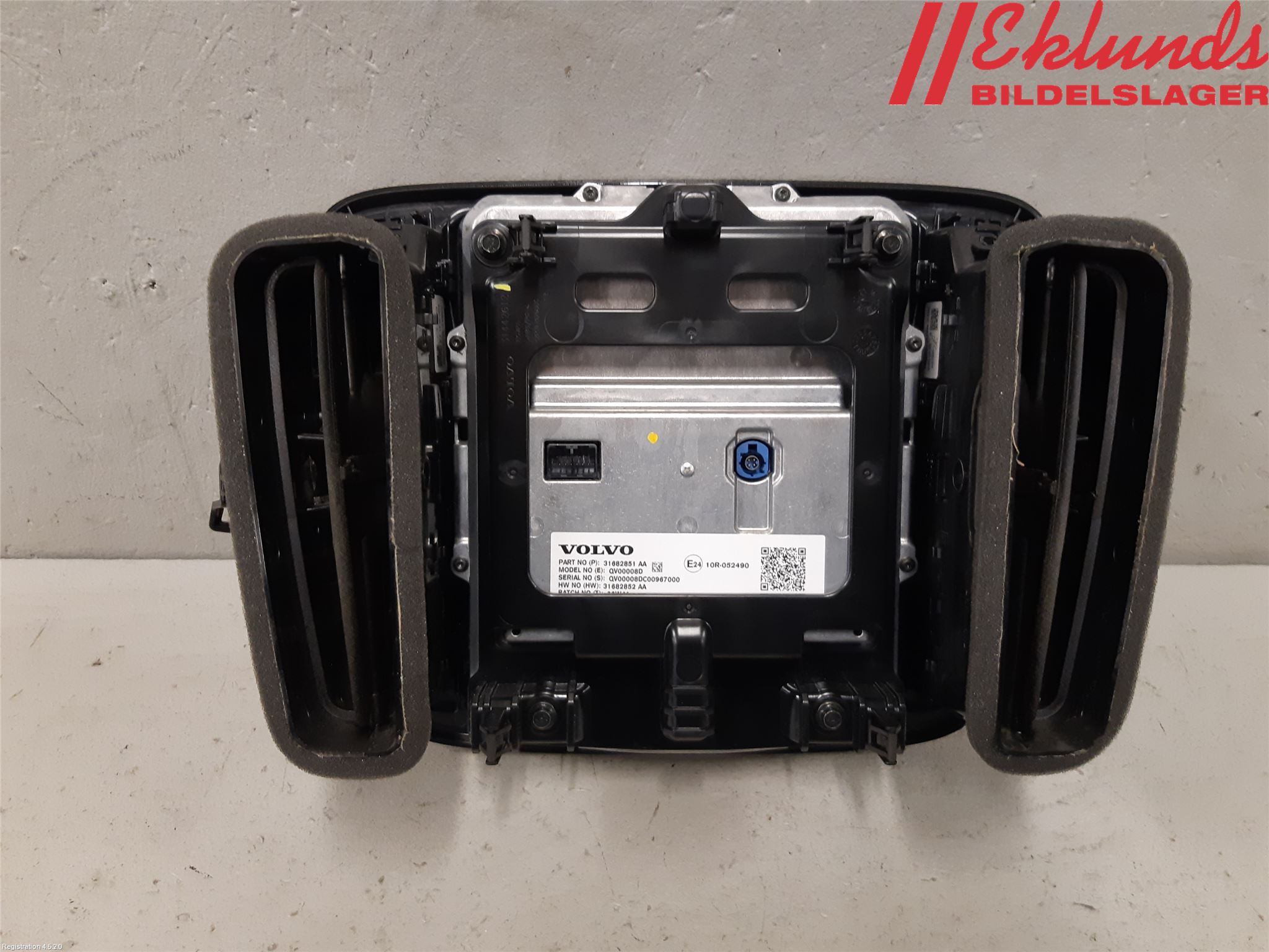 Volvo XC40/RECHARGE 18- Cd Radio - Multimediapanel