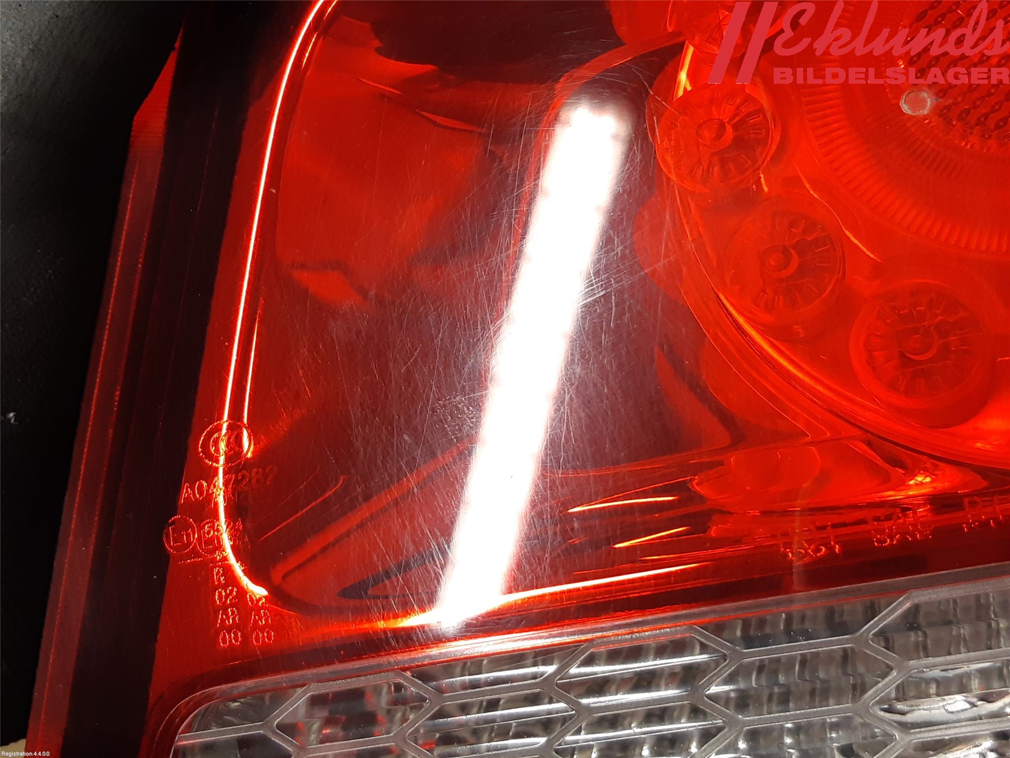 Fiat FREEMONT Bakljus Lucka Hö