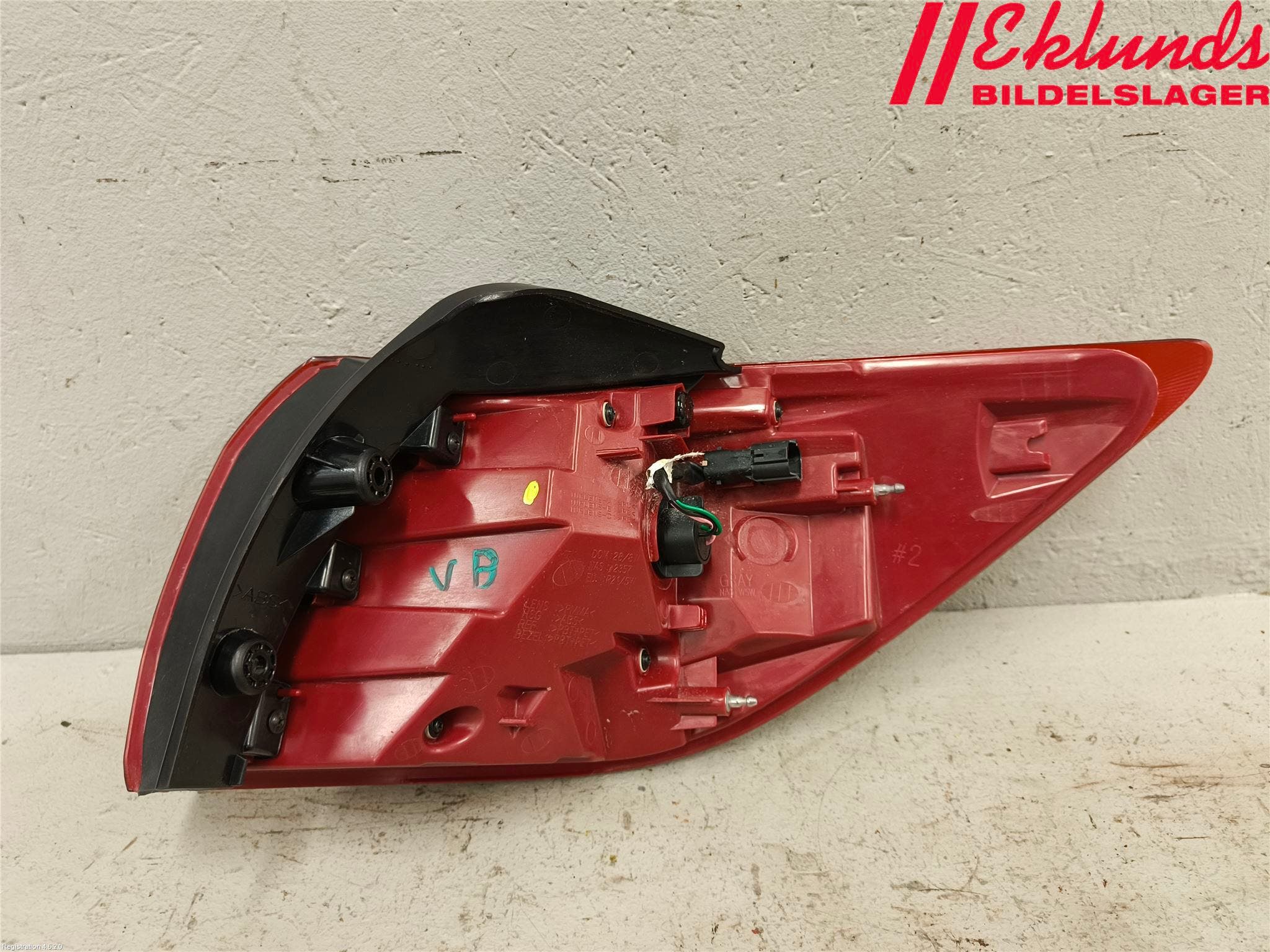 Kia SPORTAGE (SL) 11-15 Bakljus Vänster