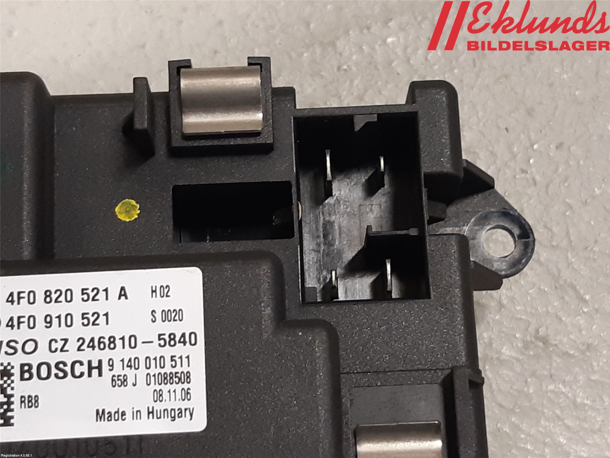 Audi A6/S6     05-11 Värmefläktsmotstånd