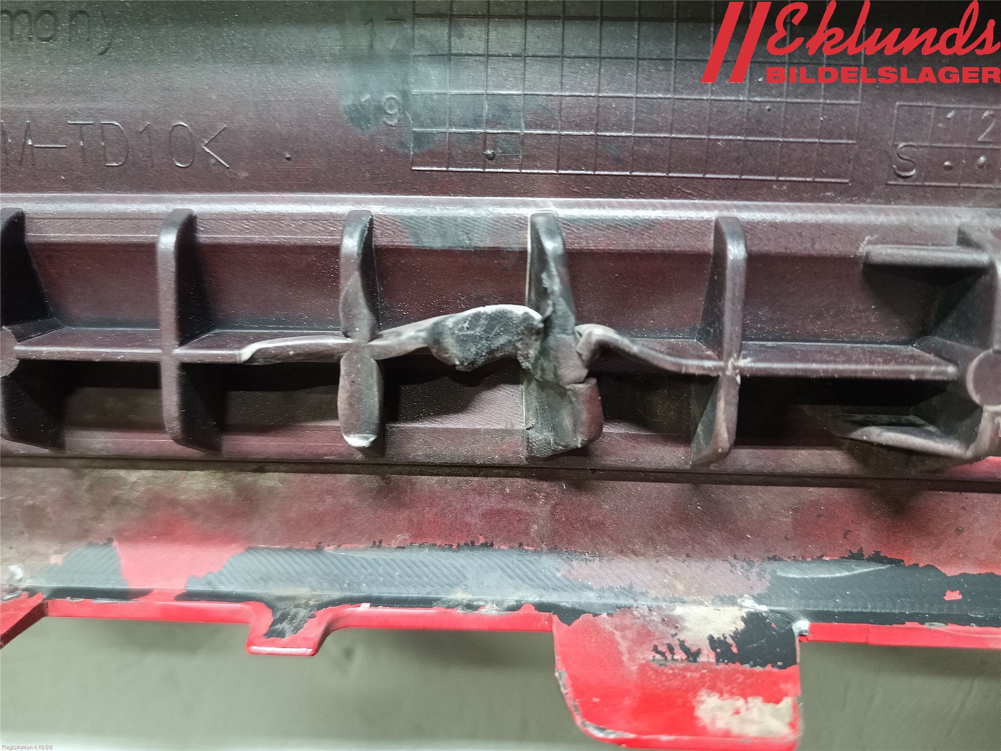 Volkswagen VW PASSAT 11-14 Stötfångarbeklädnad Bak