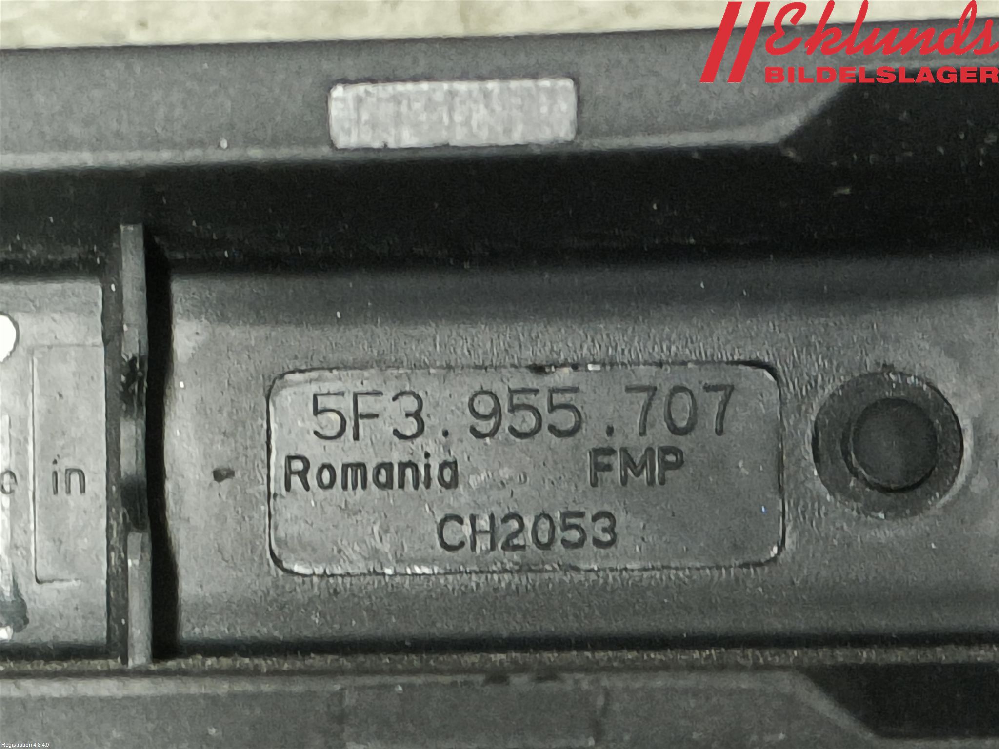Volkswagen VW TIGUAN 16-24 Torkararm-Bakruta