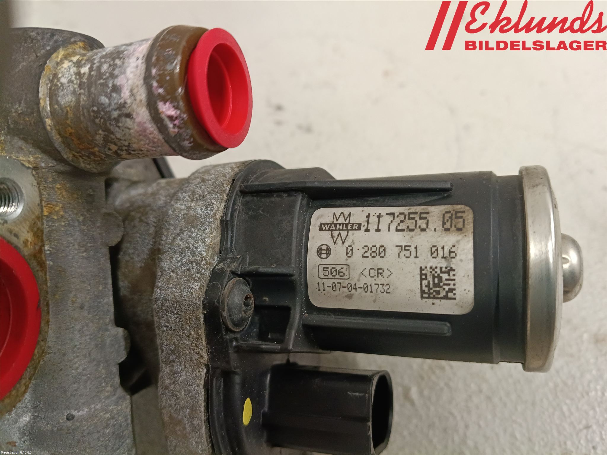 Volkswagen VW PASSAT 11-14 Egr Ventil