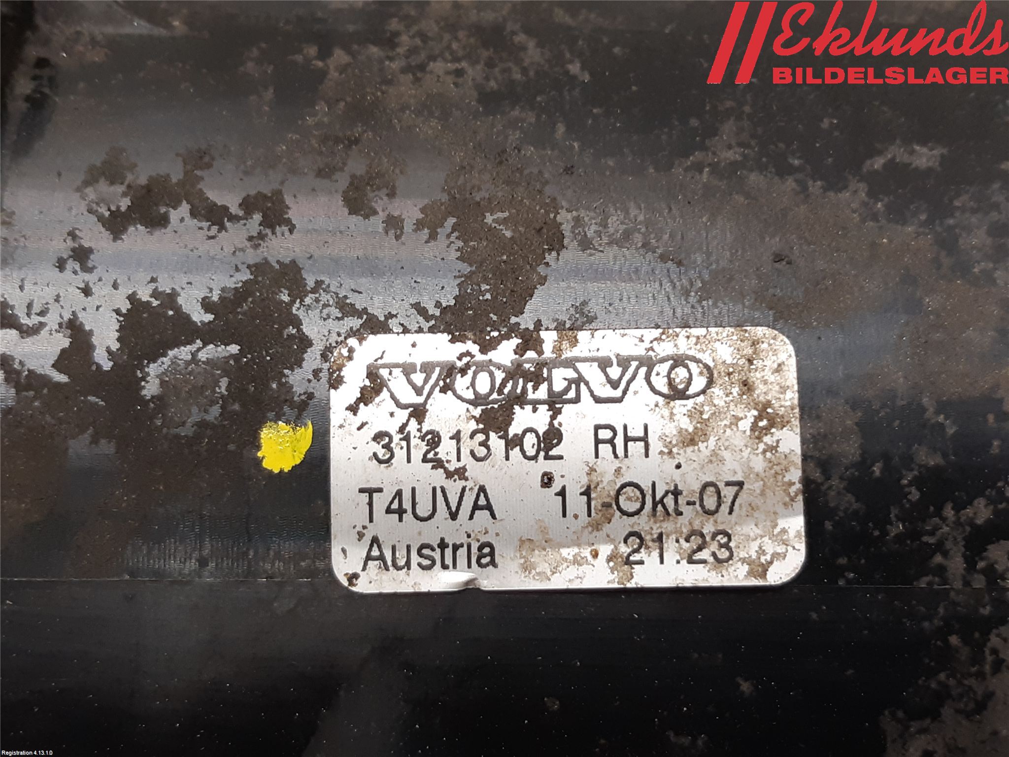 Volvo V70 08-13 Dimljus-Varselljus Fram