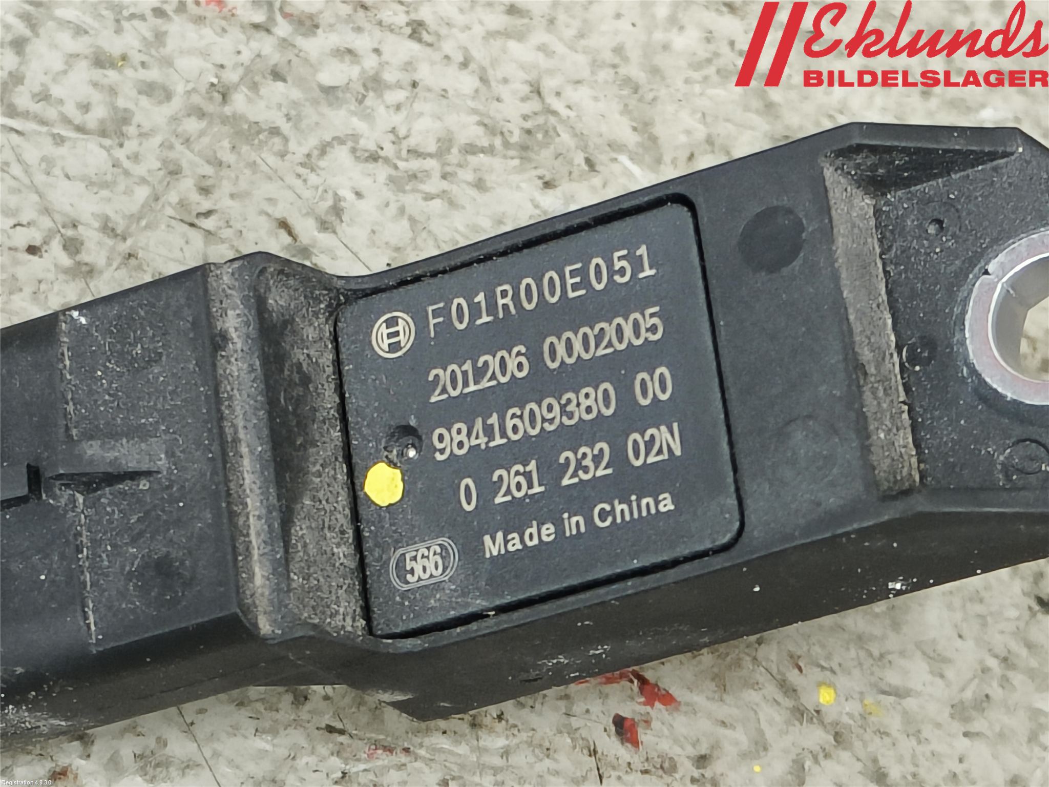 Peugeot 2008/E-2008 20- Givare Laddluftstryck