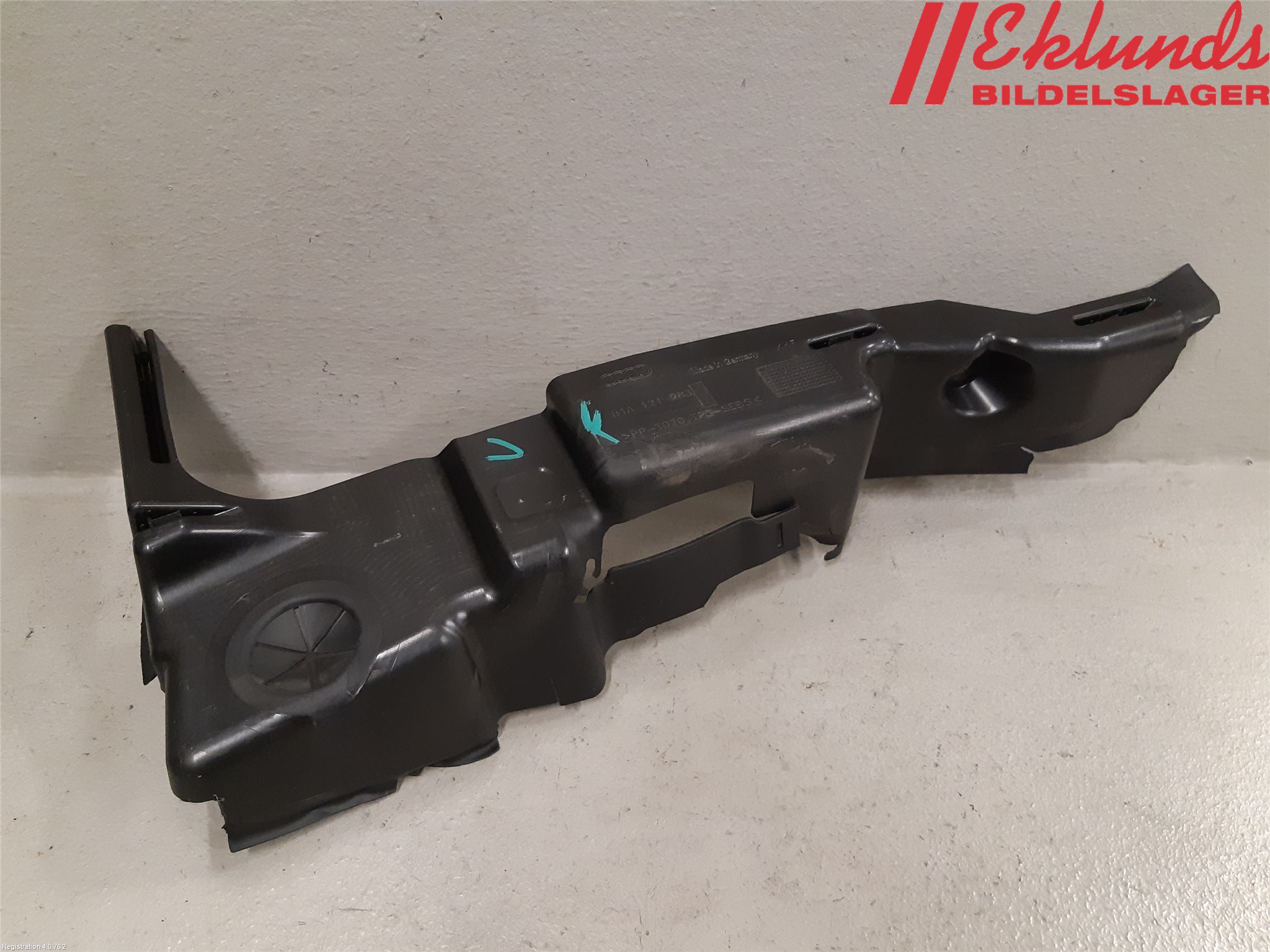 Audi Q2/SQ2 17- Deflektor Plåt-Plast Kylning