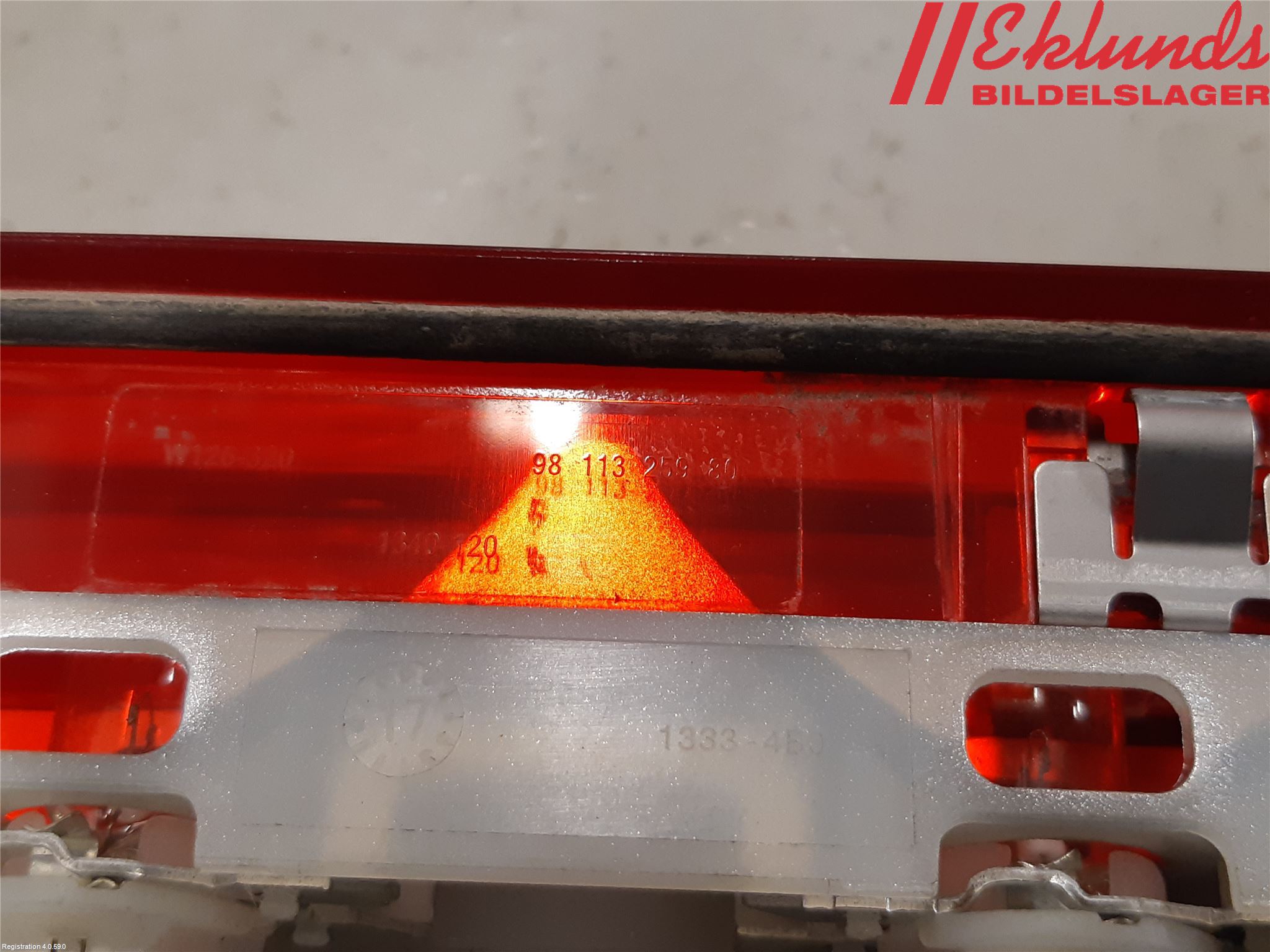 Peugeot EXPERT/E-EXPERT 17- Bromsljus Bakruta