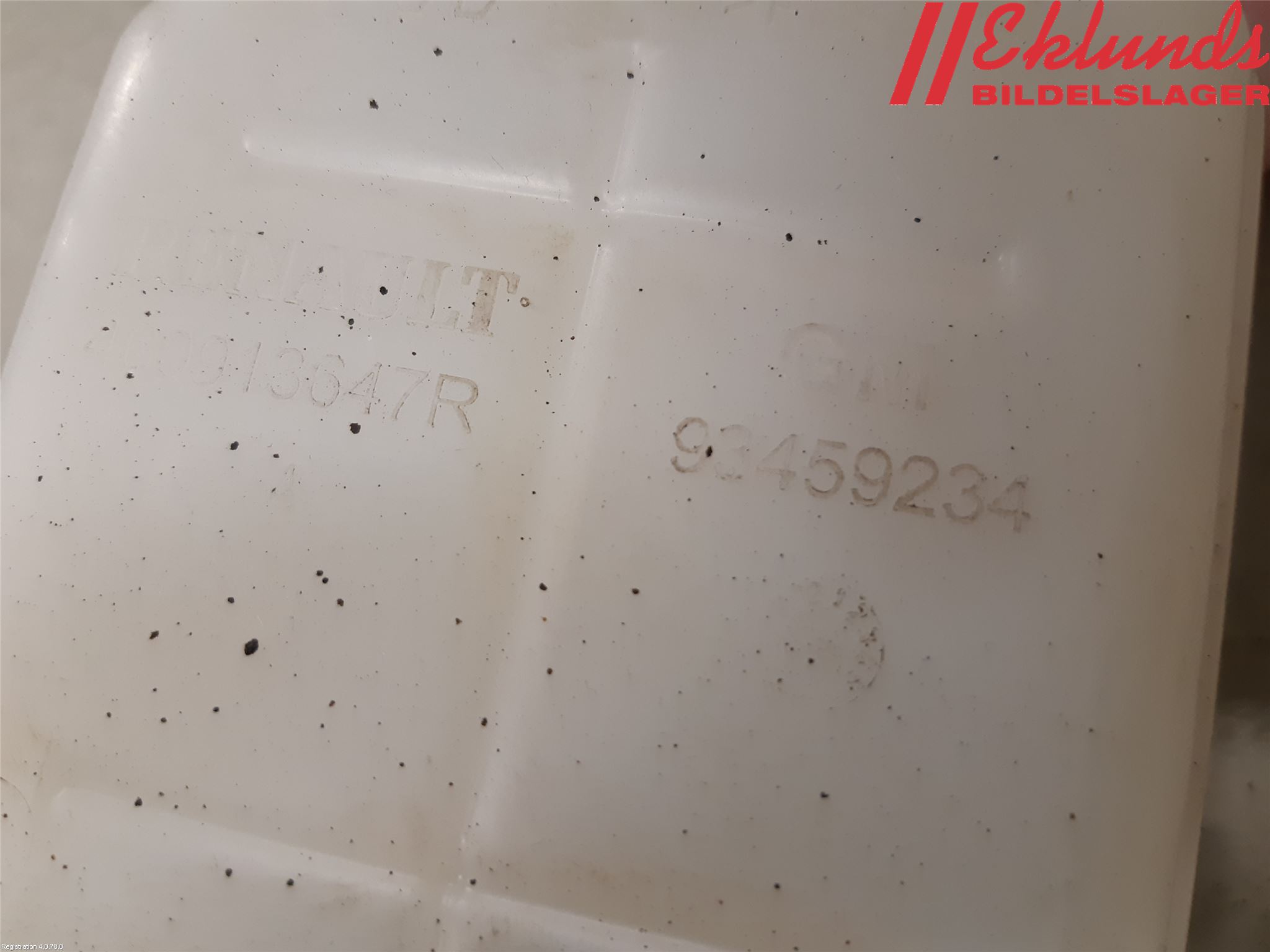 Opel VIVARO 15-19 Bromsvätskebehållare