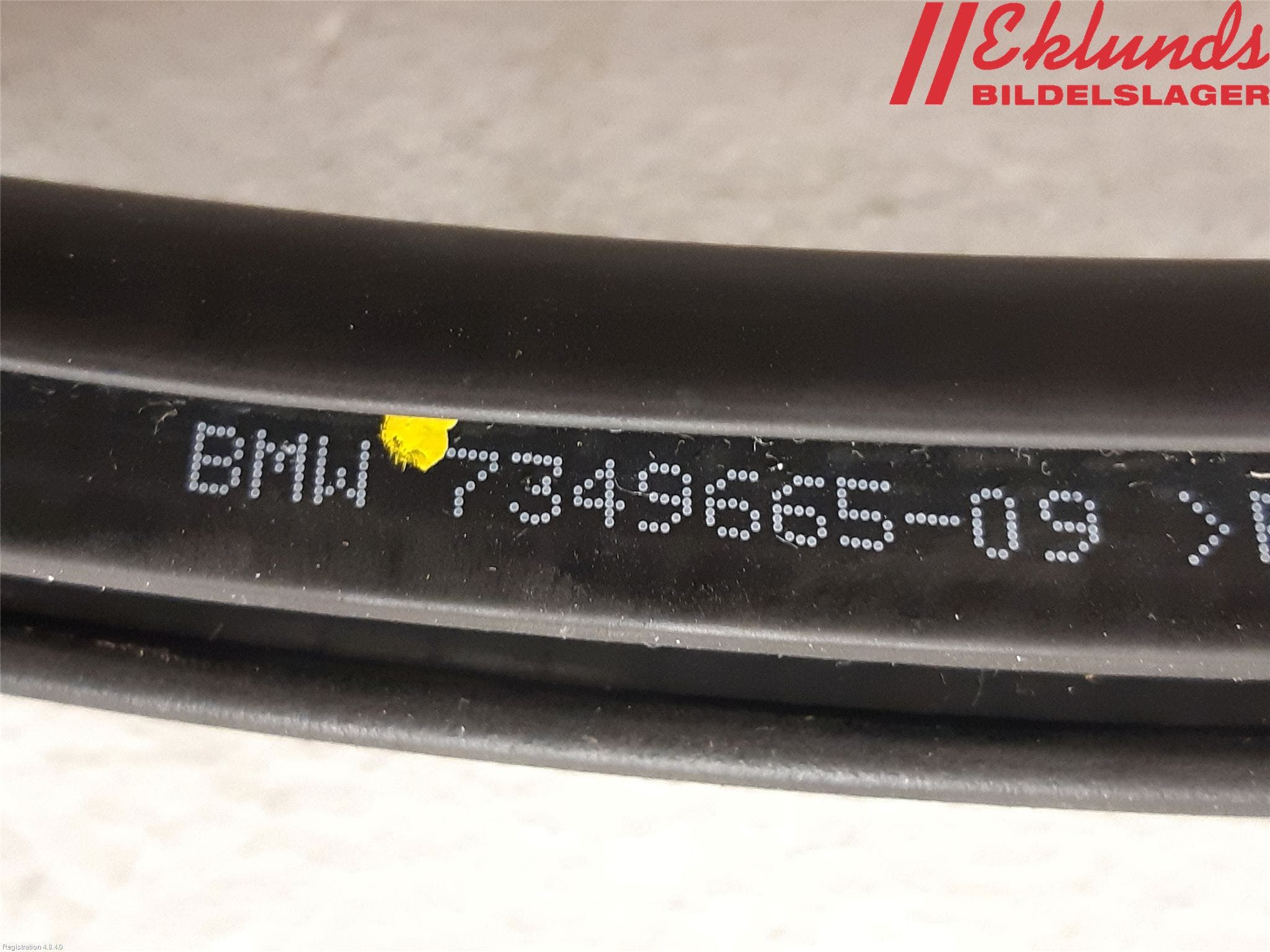 BMW X1 F48 15-22 Dörr Gummilist