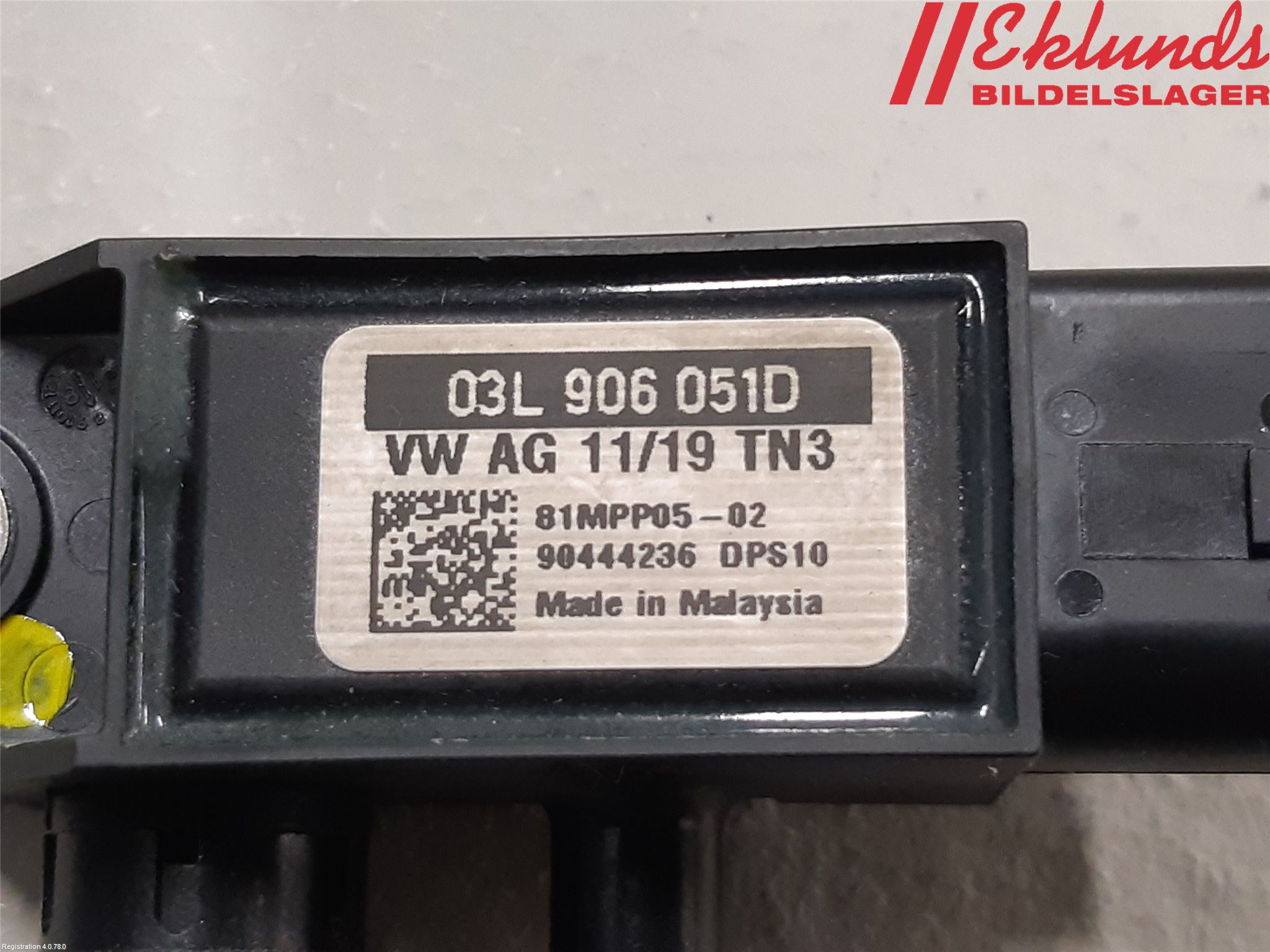 Volkswagen VW TIGUAN 16-24 Givare Temp-Tryck Avgas