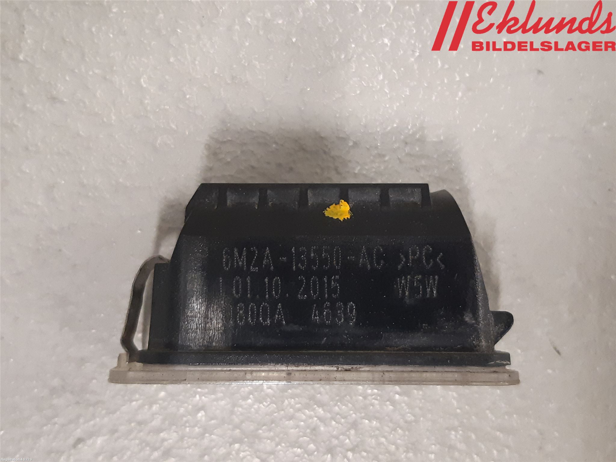 Ford MONDEO 15-22 Skylt Belysning