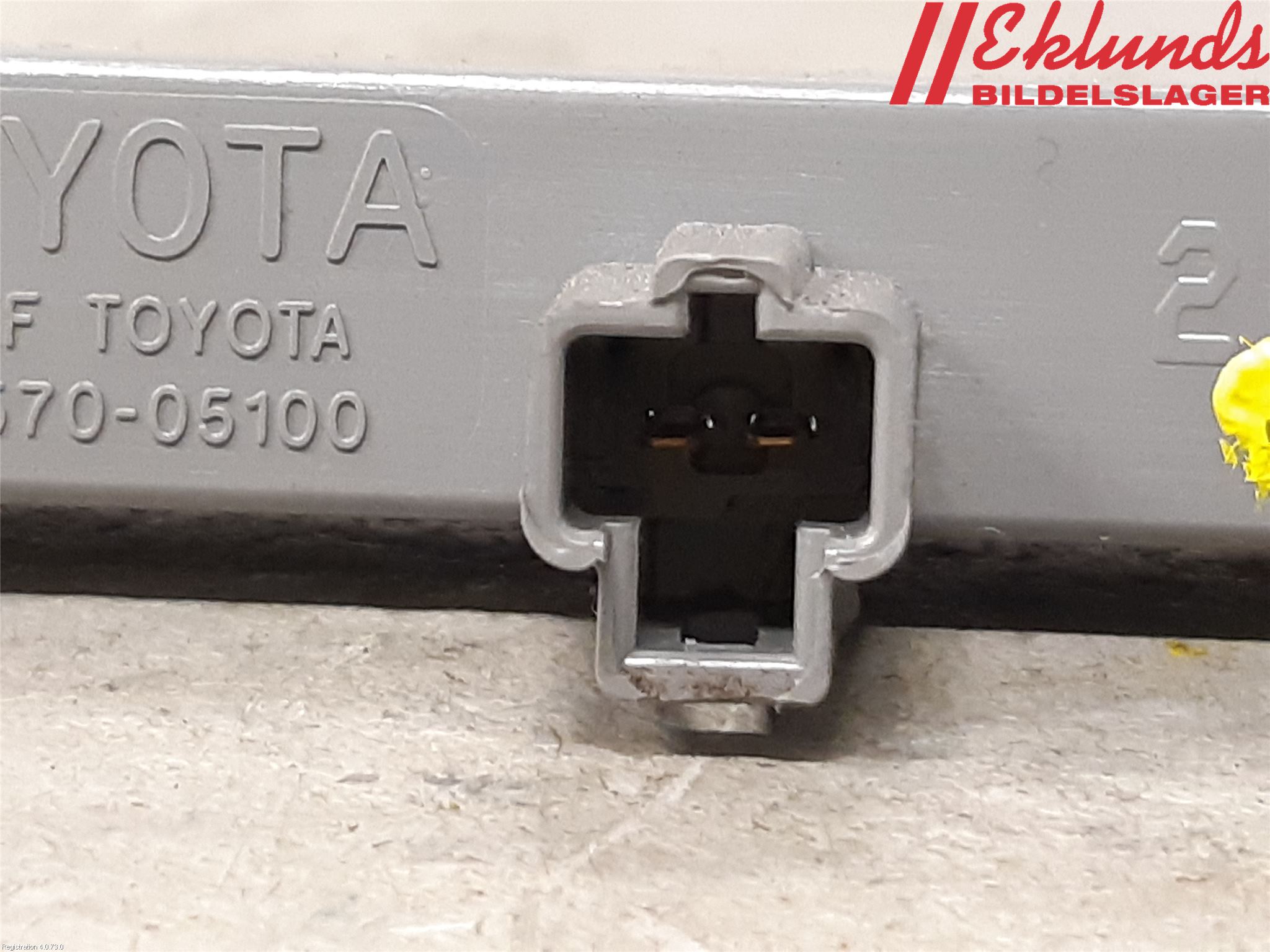 Toyota VERSO 09-18 Bromsljus Bakruta