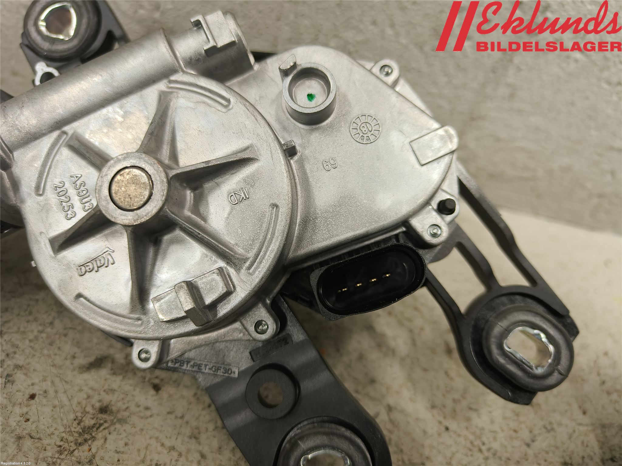 Volkswagen VW PASSAT 15-19 Torkarmotor Baklucka