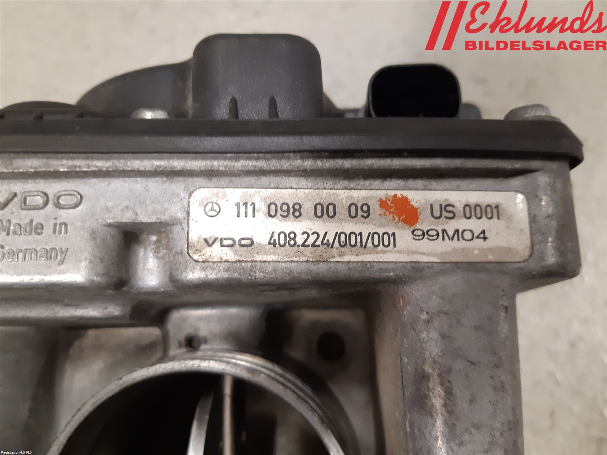 Mercedes-Benz MB SLK (R170) 96-04 Injspjällhus