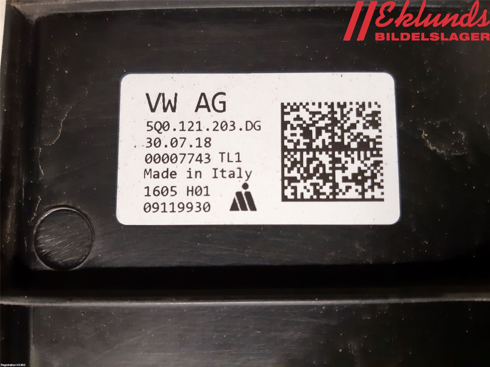Volkswagen VW PASSAT 15-19 Kylfläkt El