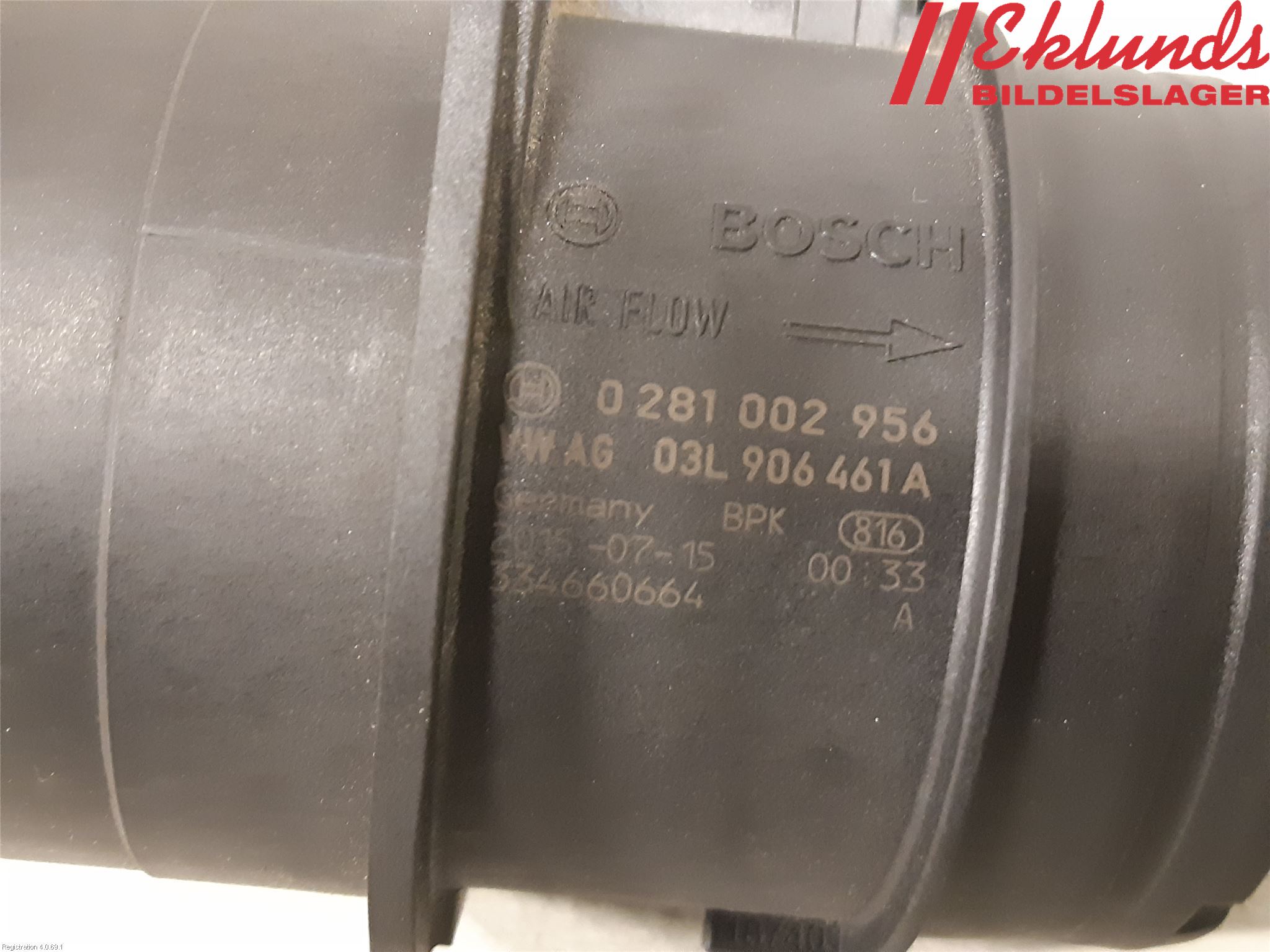 Audi A6/S6 4G 11-18 Injluftmassamätare