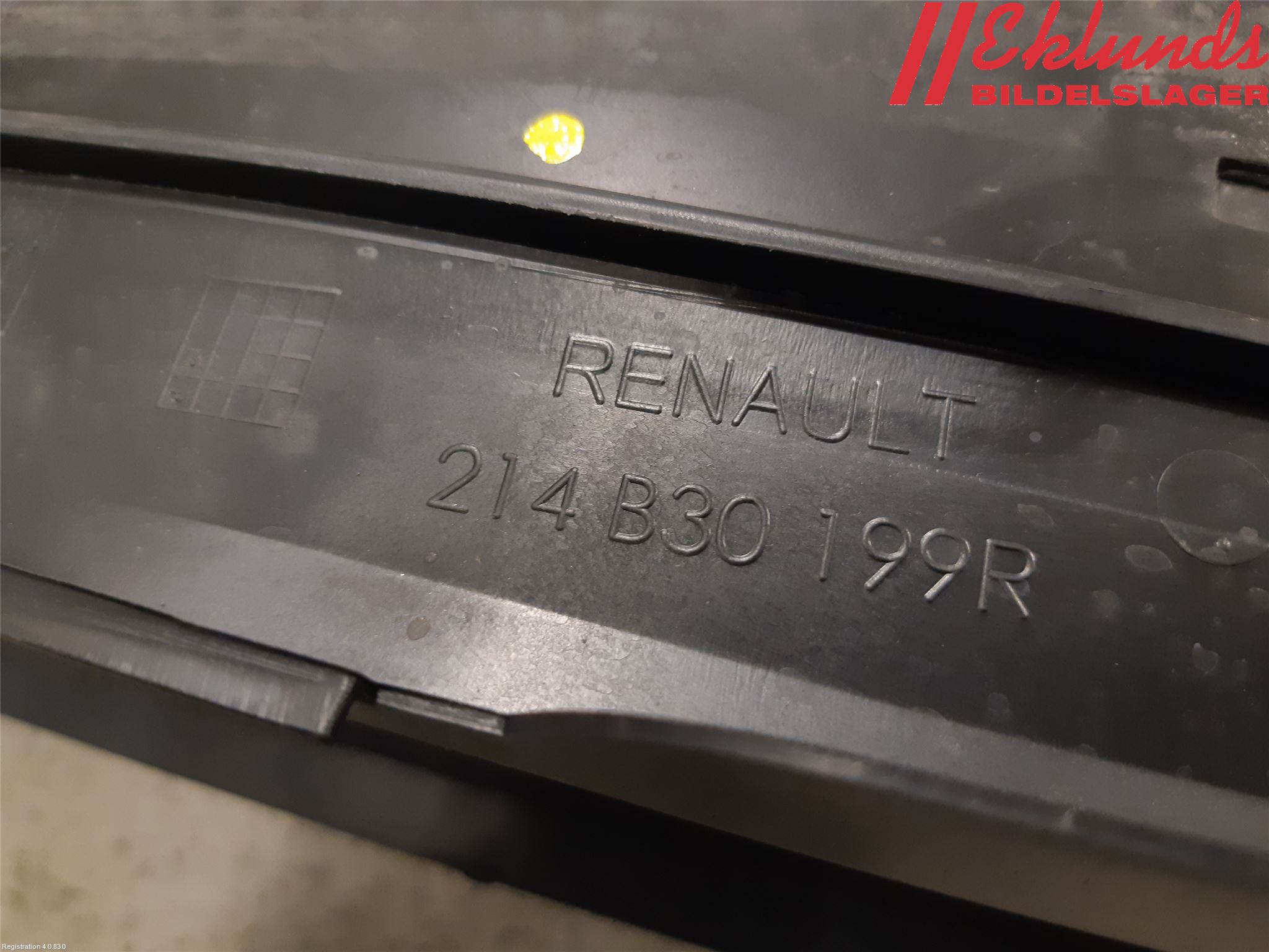 Renault CLIO IV 12-16 Deflektor Plåt-Plast Kylning