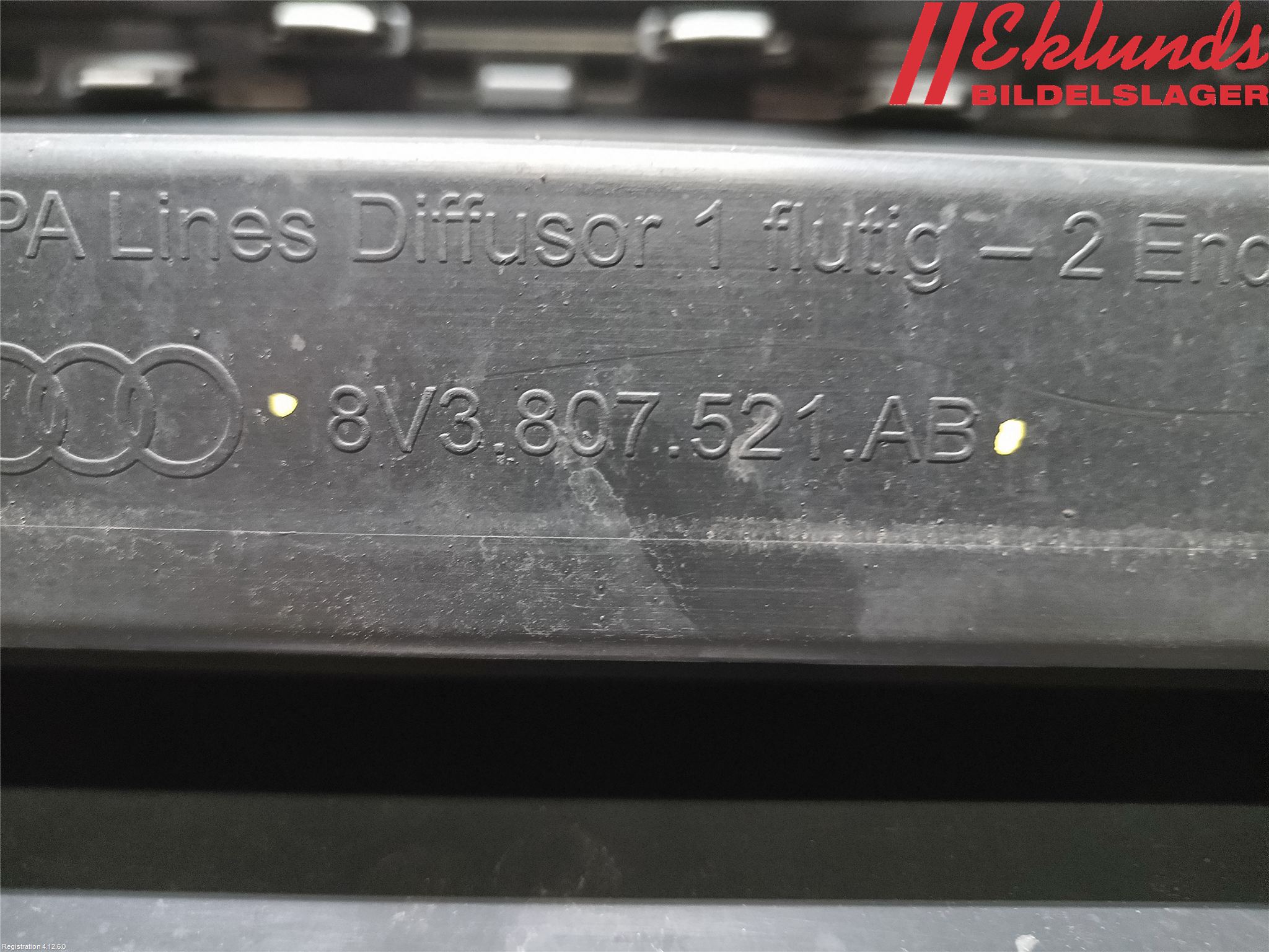 Audi A3/S3 8V 13-20 Spoiler Bak