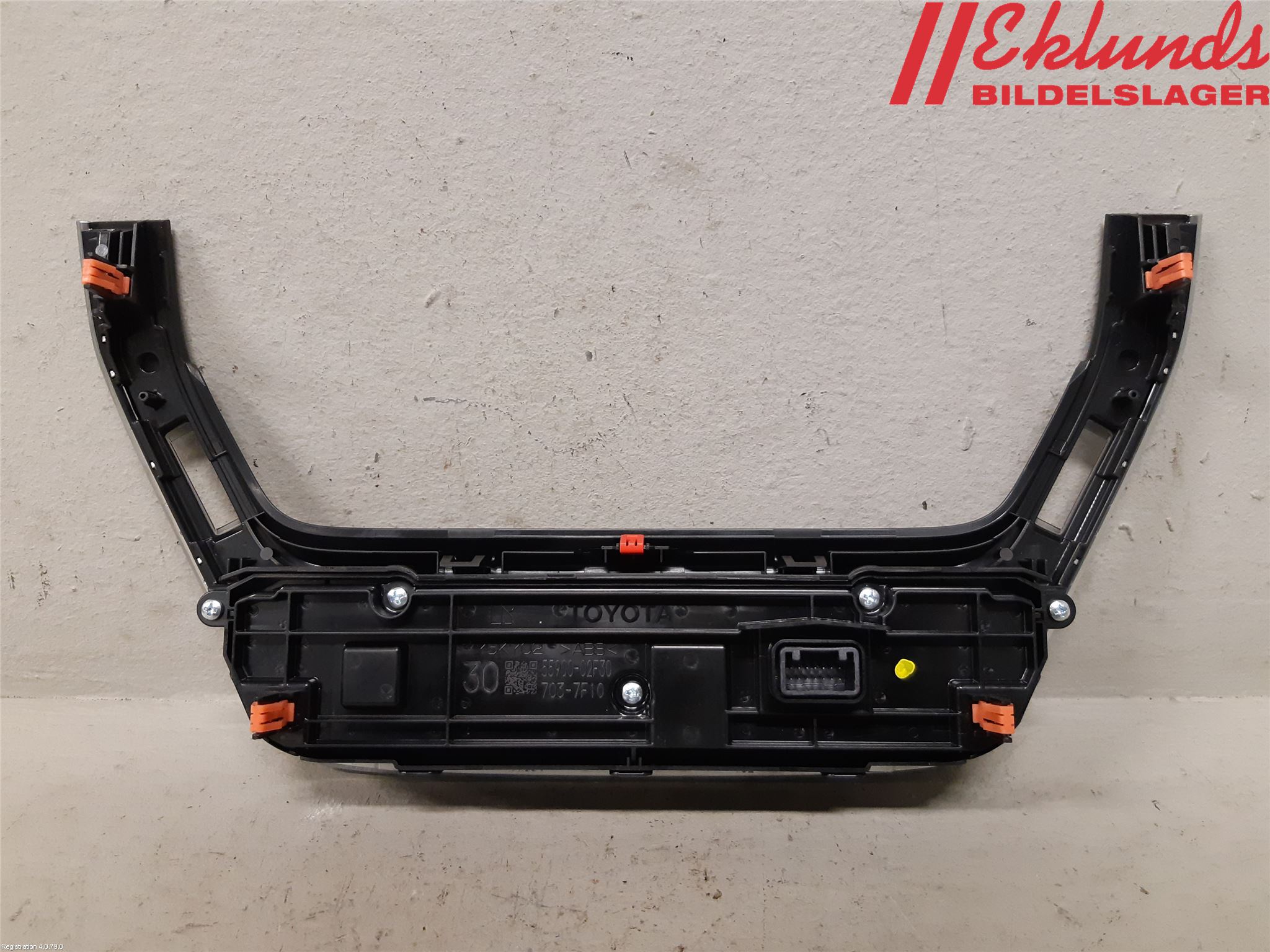 Toyota COROLLA 19- Ac Styrenhet Ac Manöveren