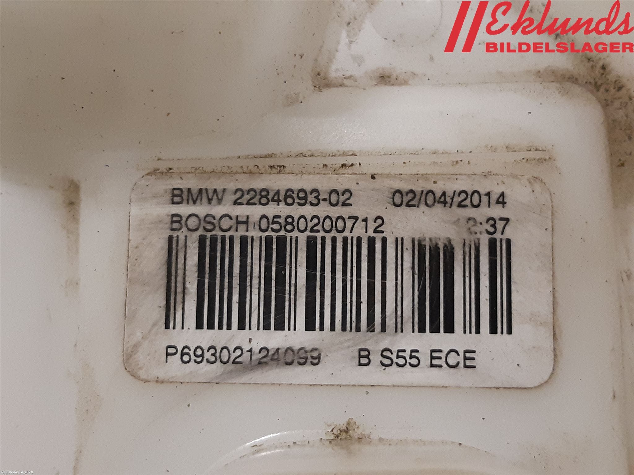 BMW 4 F32/F33/F82/F83 13-20 Bränslepump El