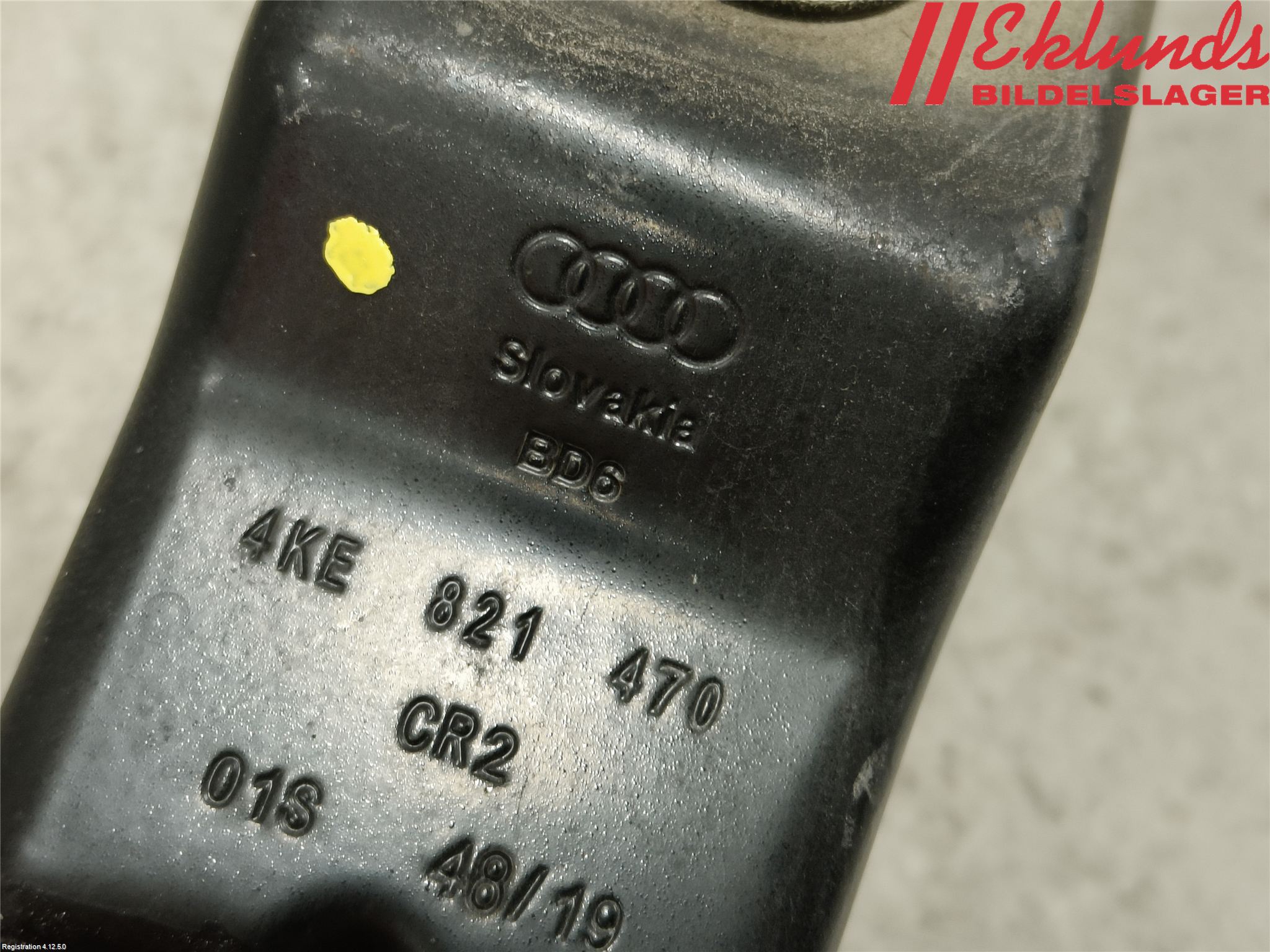 Audi E-TRON, S GE 19- Skärmfäste Fram Hö