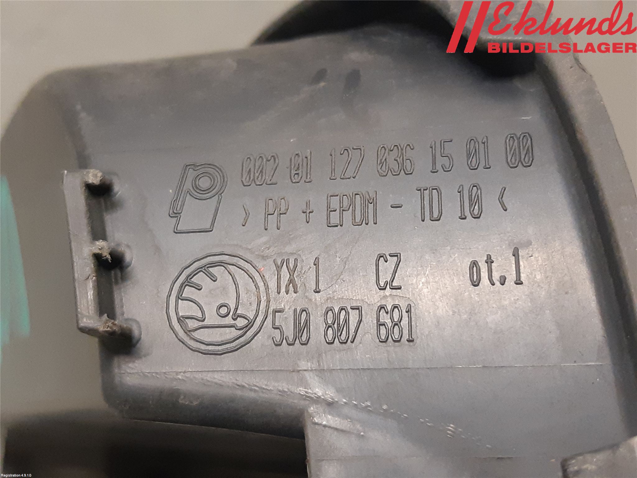 Skoda FABIA 07-14 Stöt Utfyllnad-List-Grill