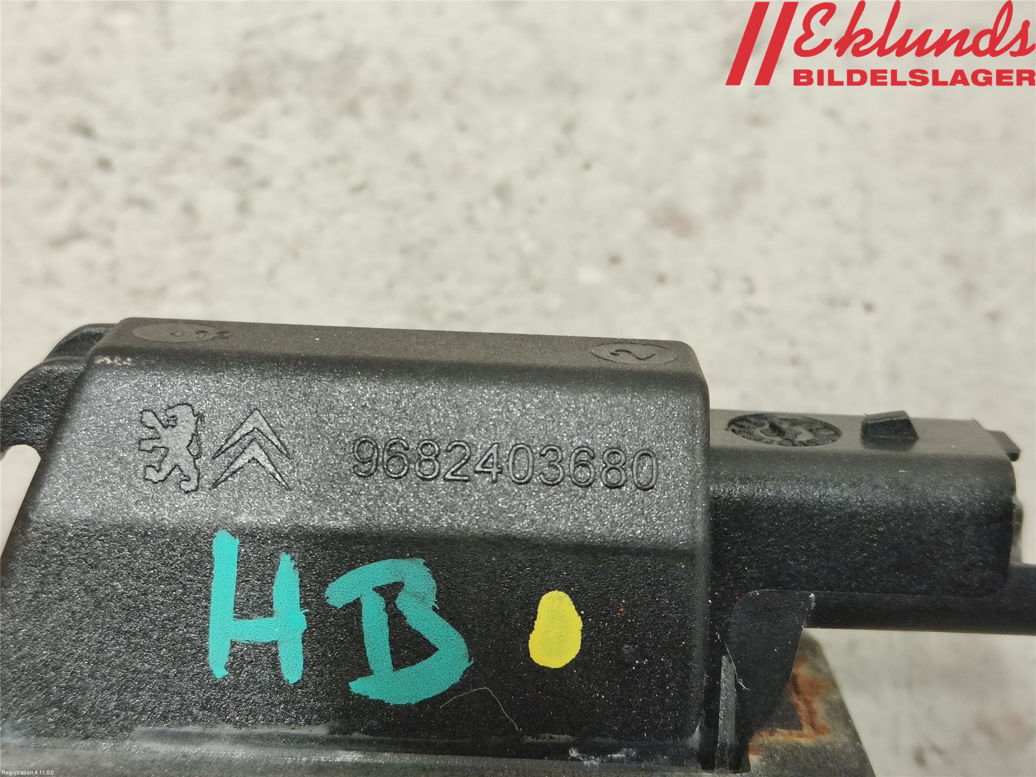 Citroen C4 II 11-18 Skylt Belysning