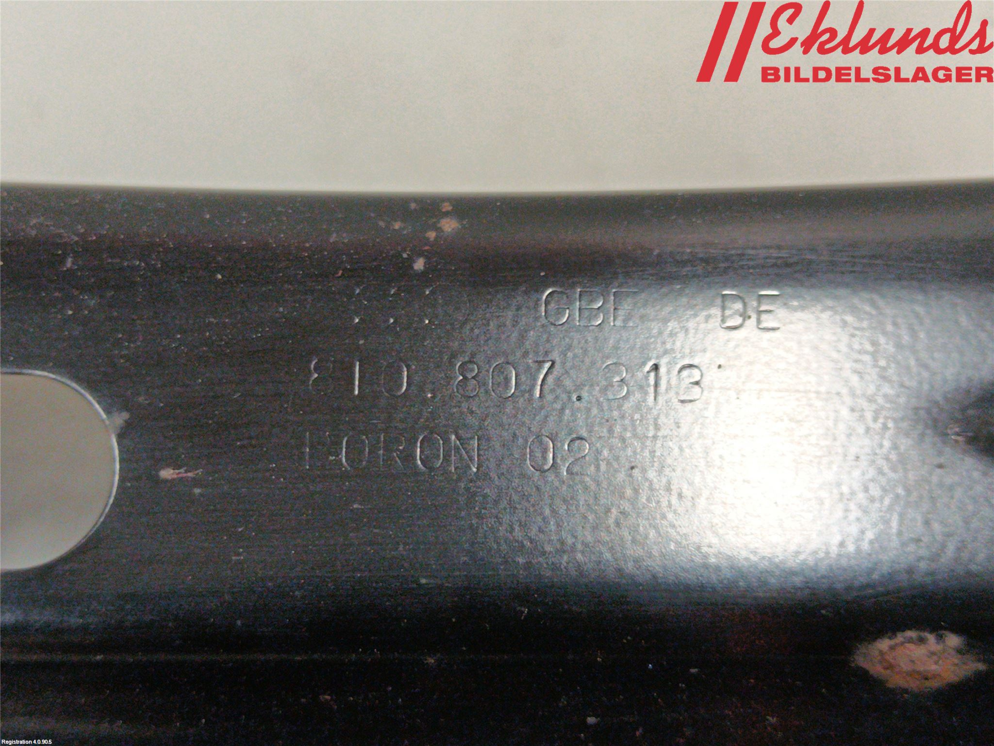 Audi A4/S4 08-11 Stötfångarbalk Bak