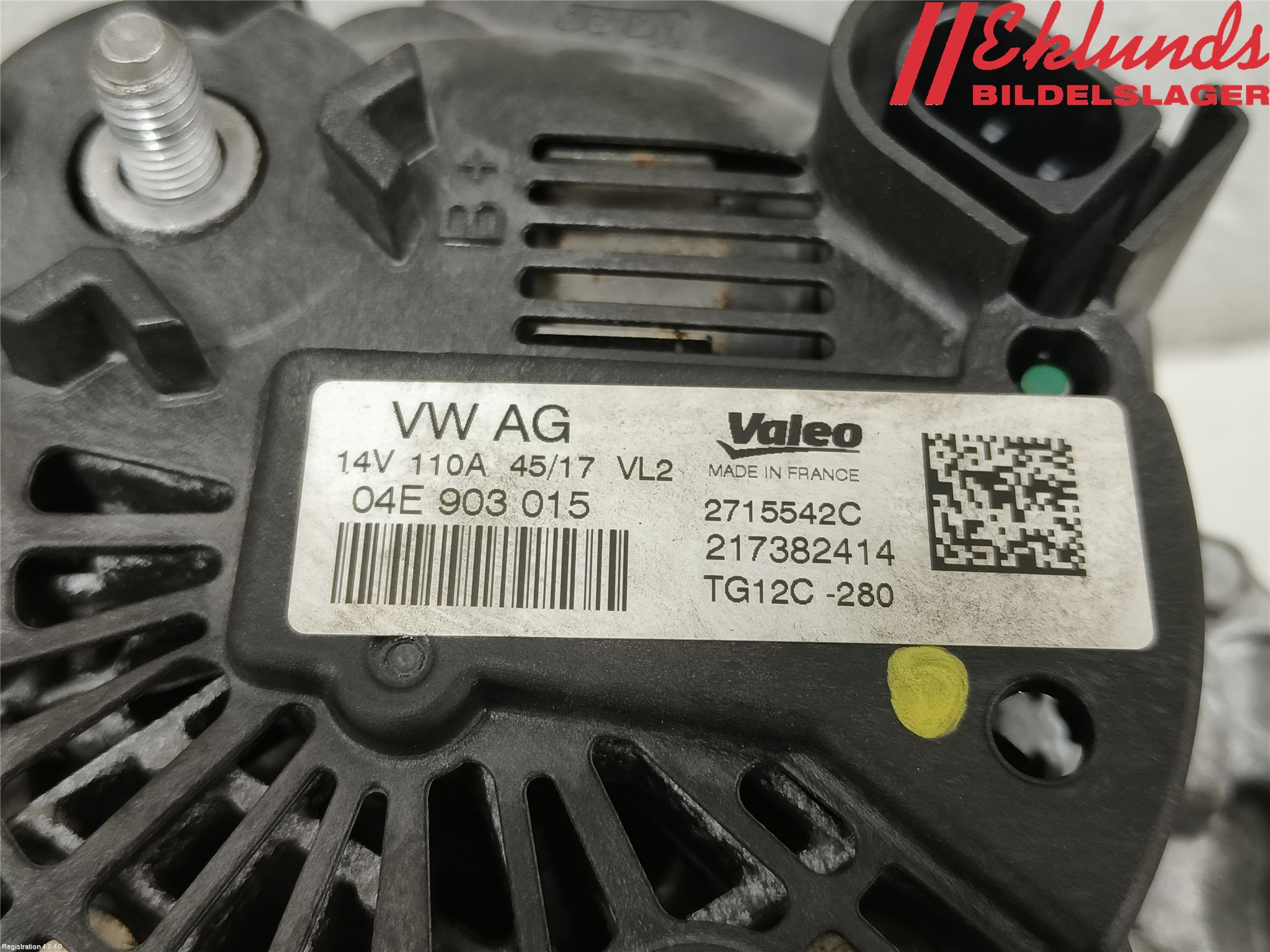 Volkswagen VW POLO VI 18->> Generator