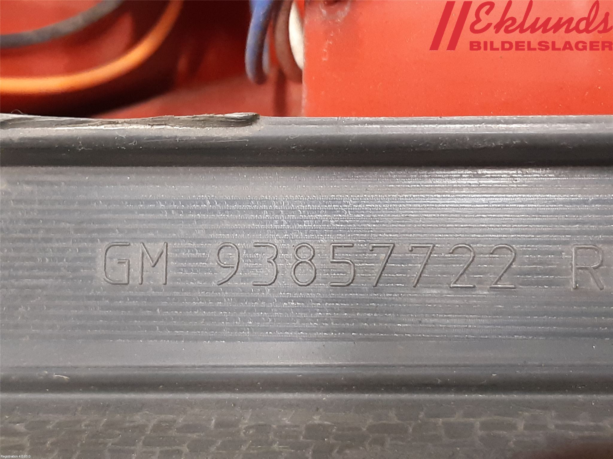 Opel VIVARO 01-14 Bakljus Vänster