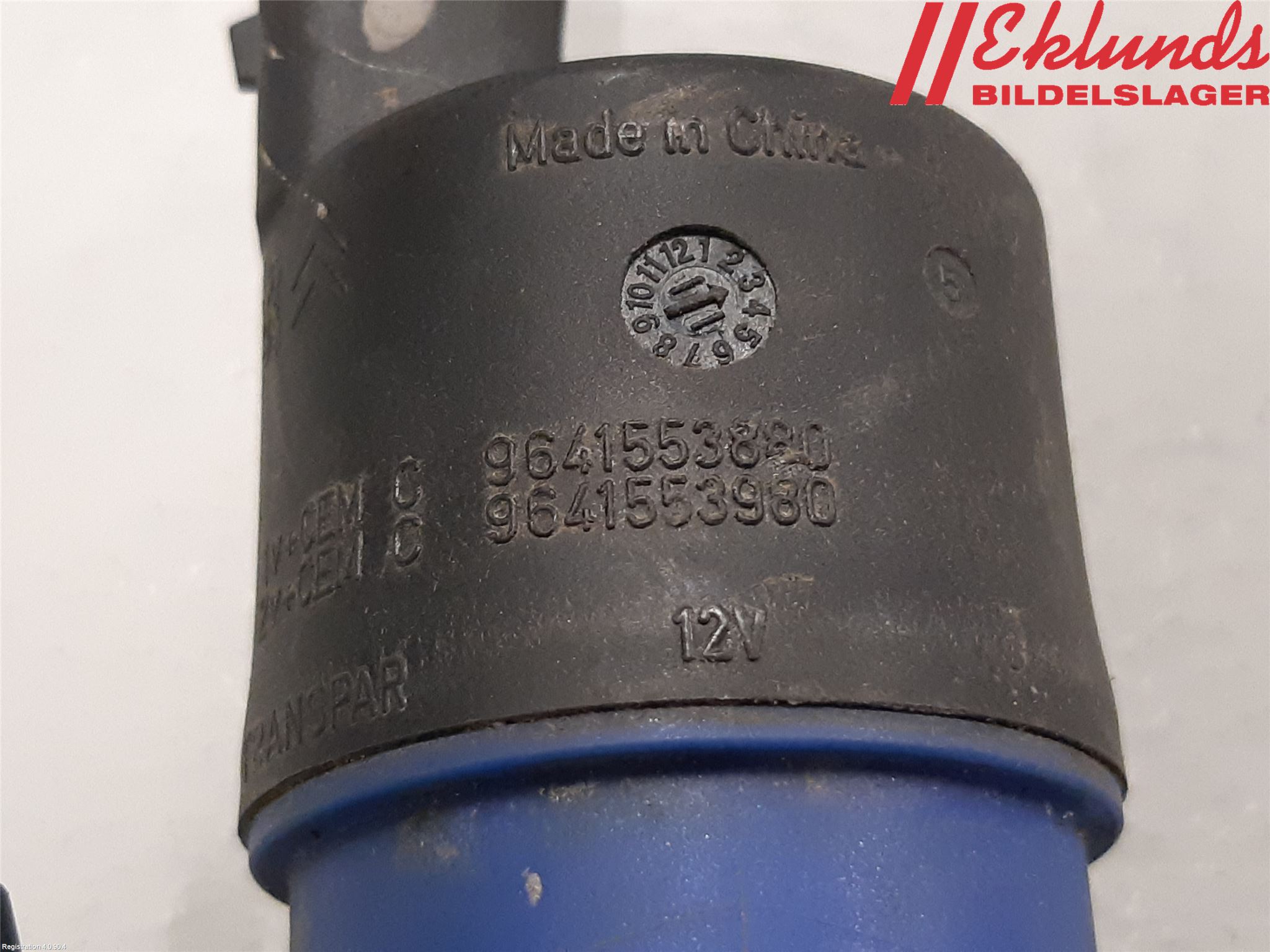 Renault CLIO III  09-12 Spolarpump Högtryck