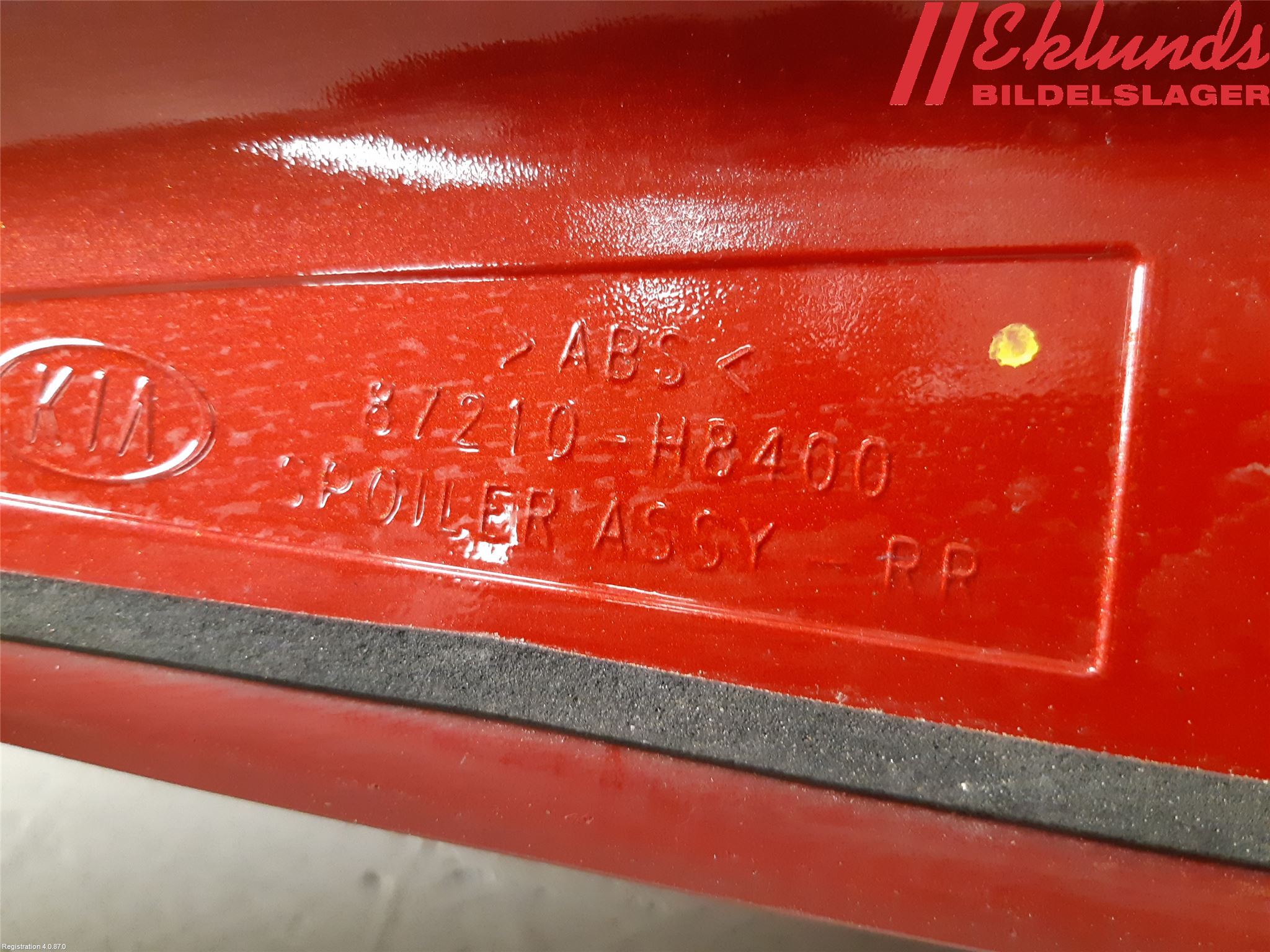 Kia STONIC 18->> Spoiler Baklucka