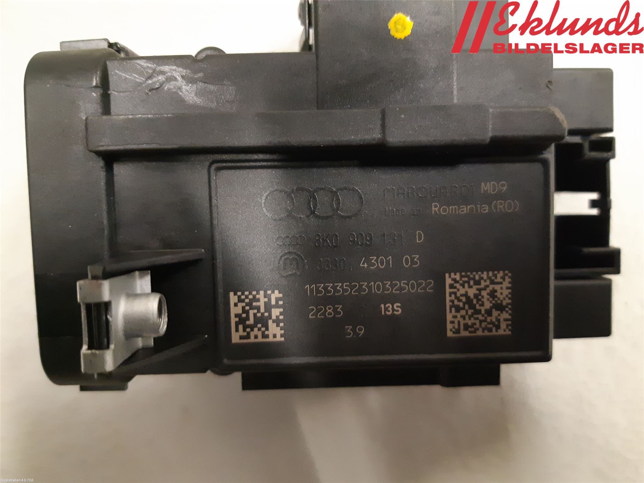 Audi A4 12-15 Rattlås-Tändlås Elektrisk