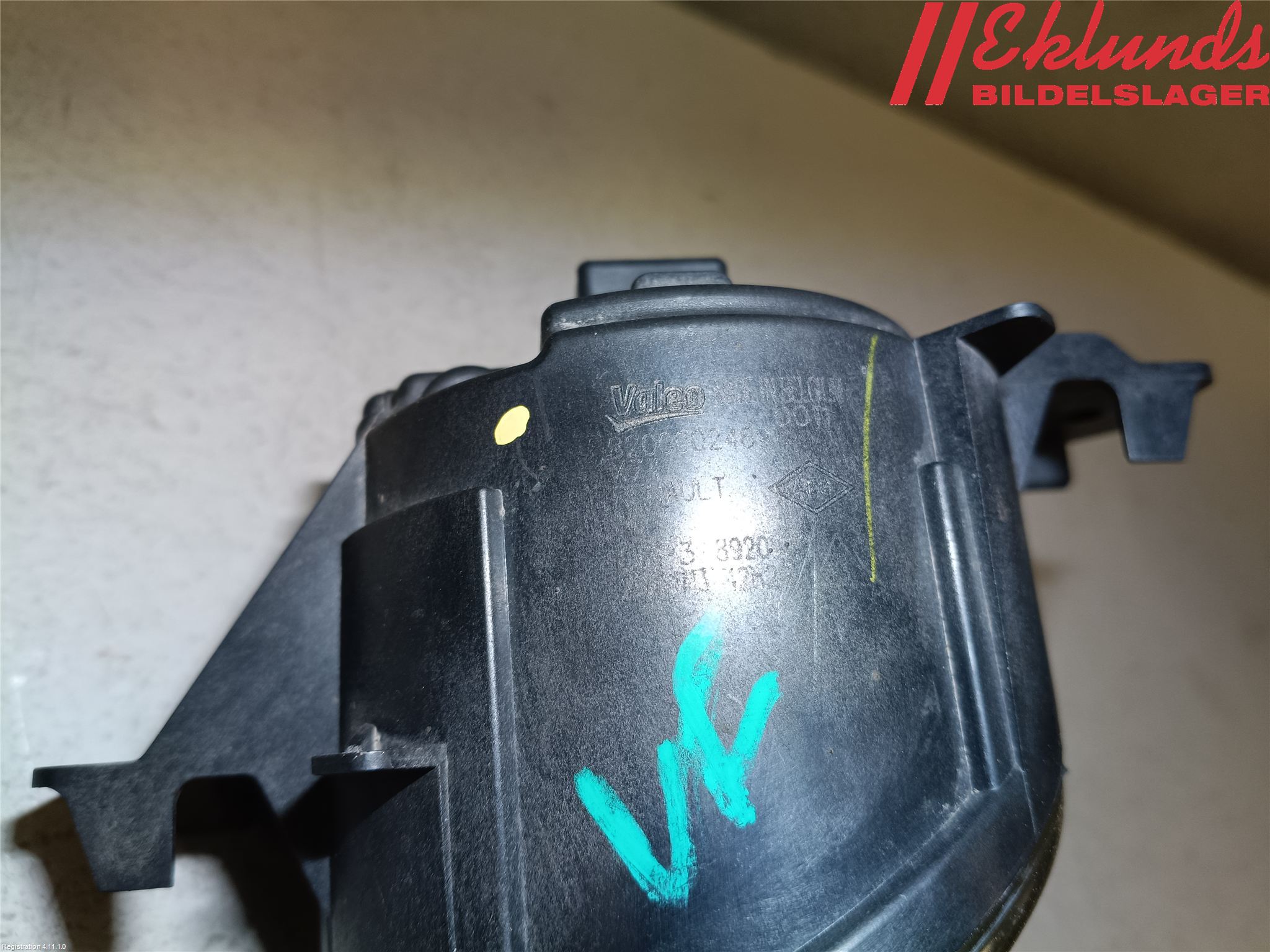 Renault MASTER III  10-14 Dimljus-Varselljus Fram