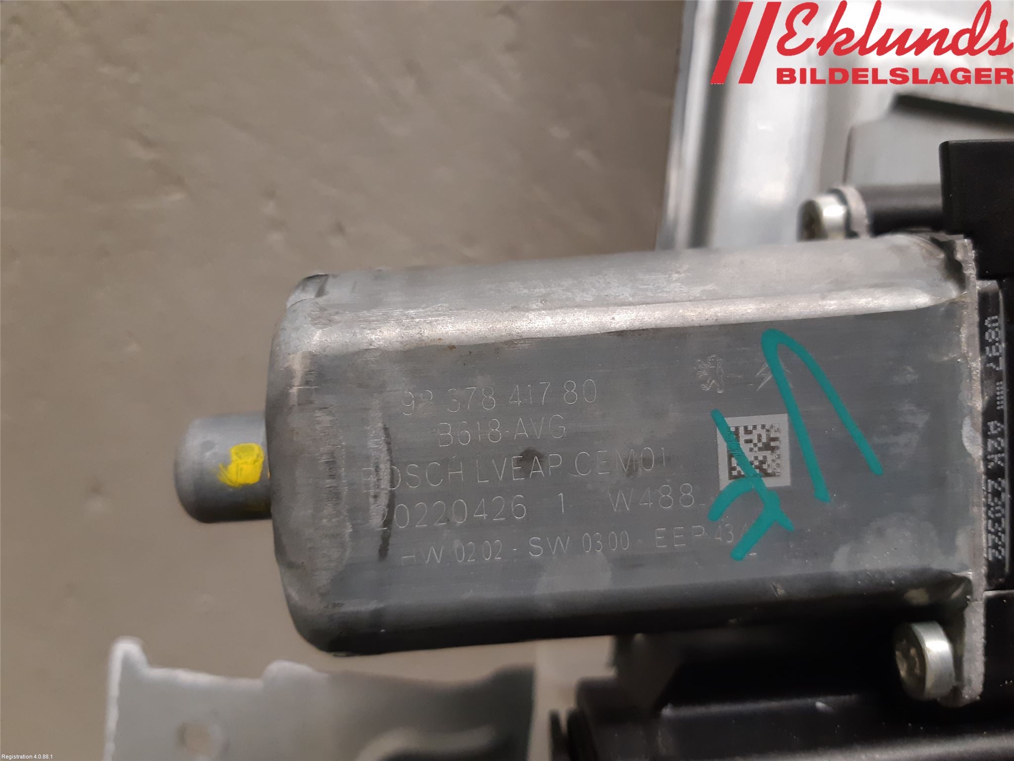 Citroen COTROEN C3 17-24 Fönsterhiss El Kompl