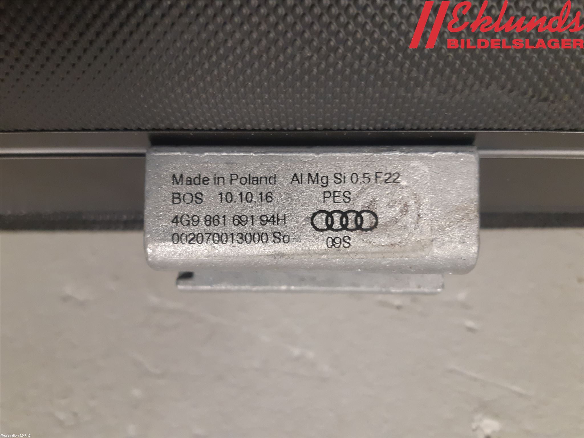 Audi A6 ALLROAD 12-18 Lastnät