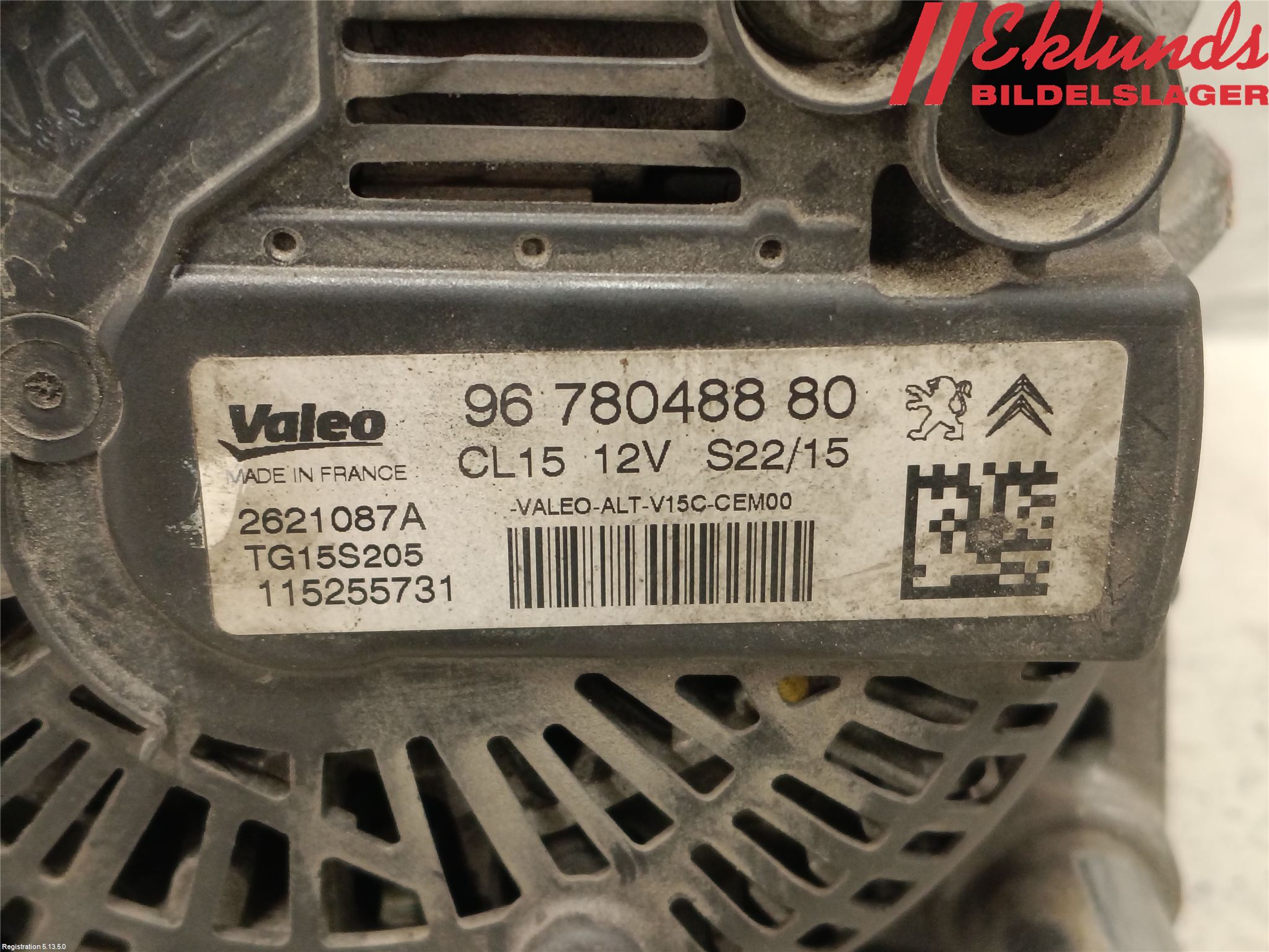 Peugeot EXPERT 07-14 Generator