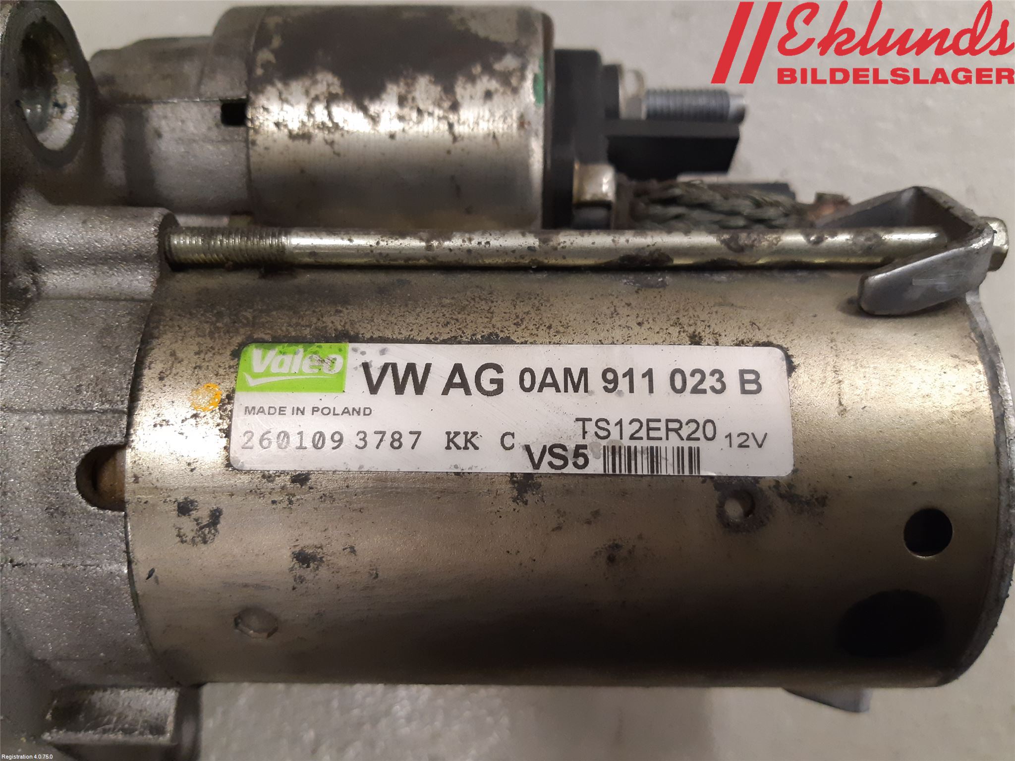 Volkswagen VW PASSAT CC 08-16 Startmotor