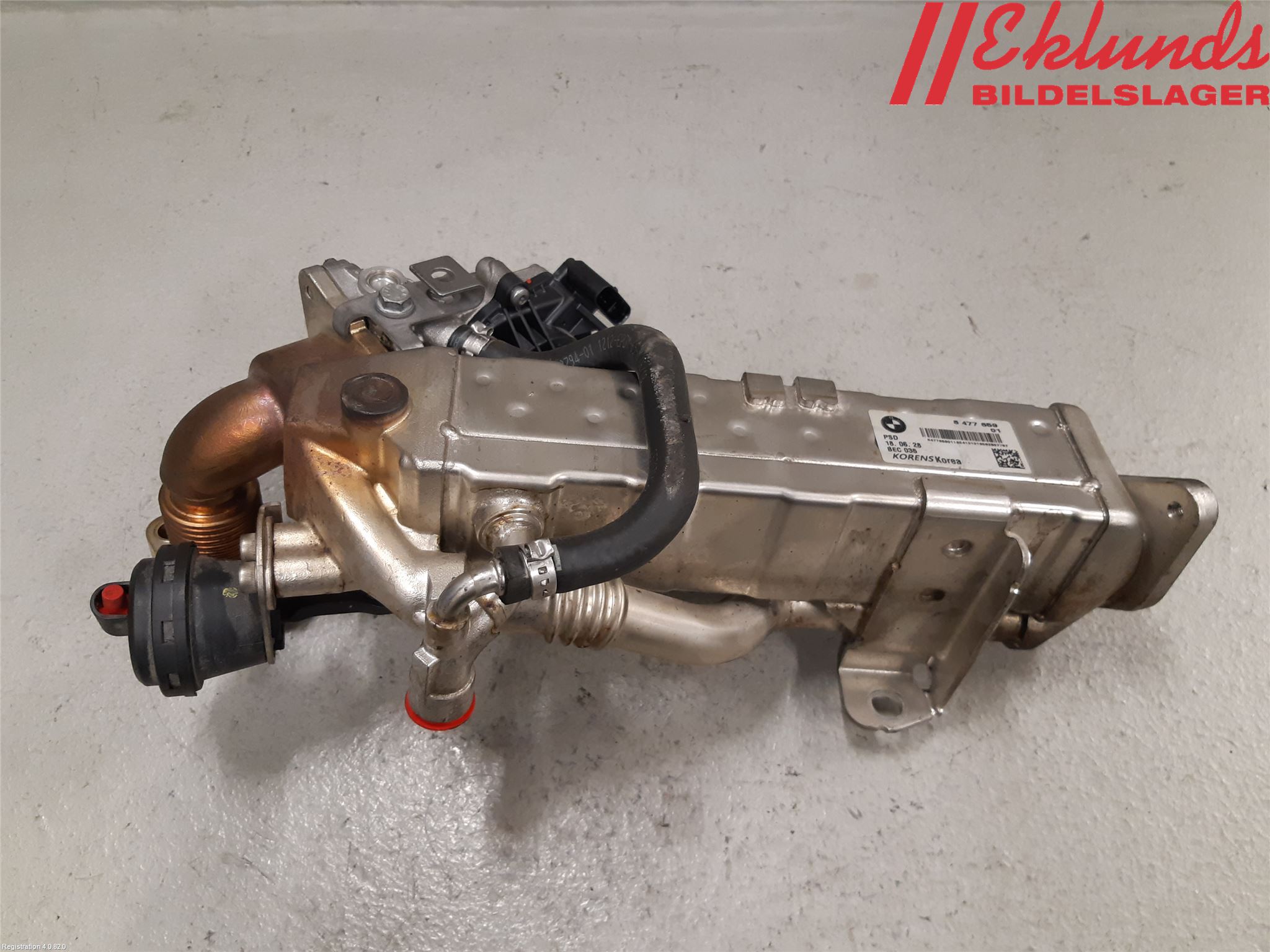 BMW 5 F10/F11/F18 09-17 Egr Ventil