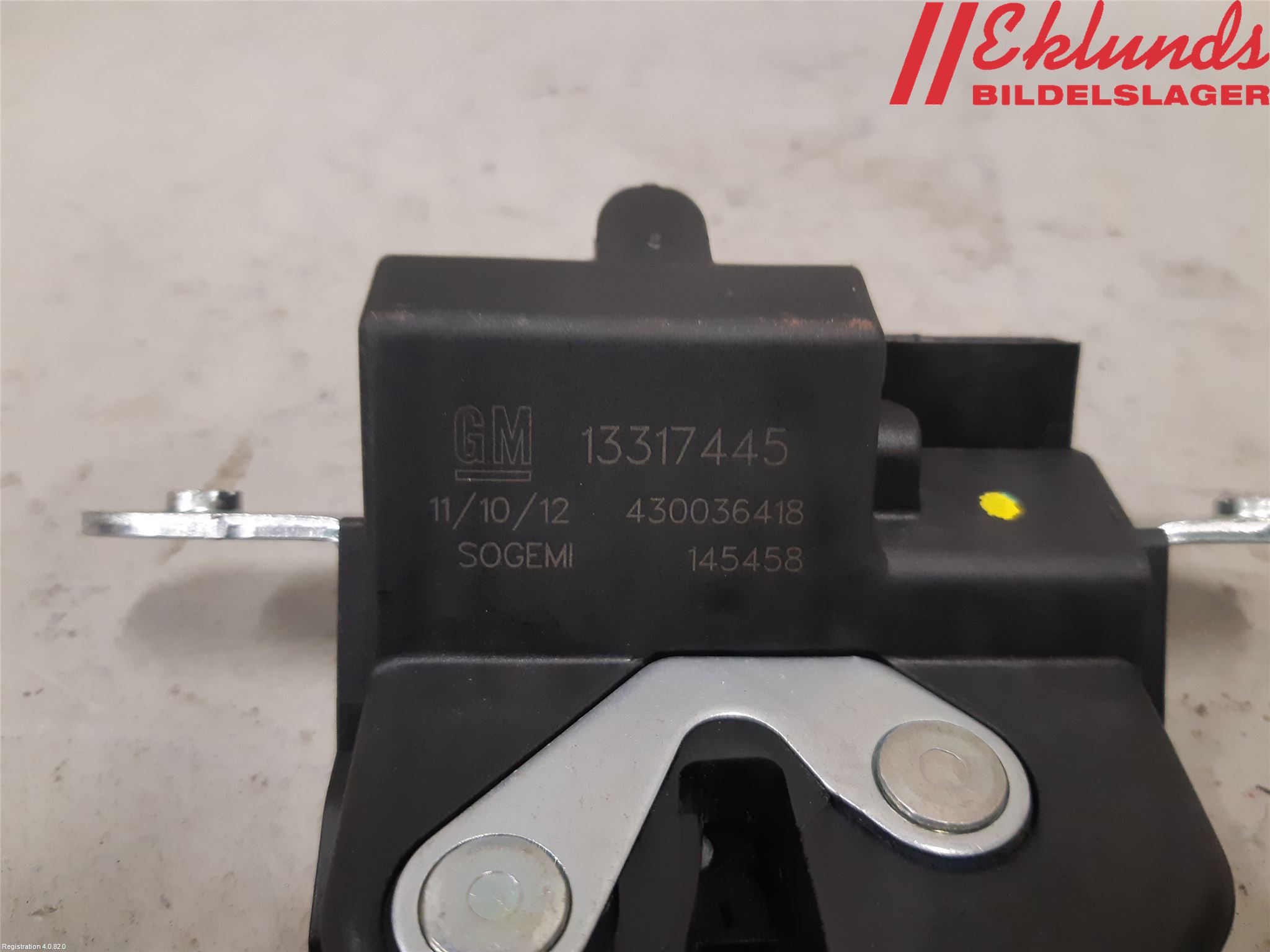 Opel CORSA D 07-14 Låskista Baklucka