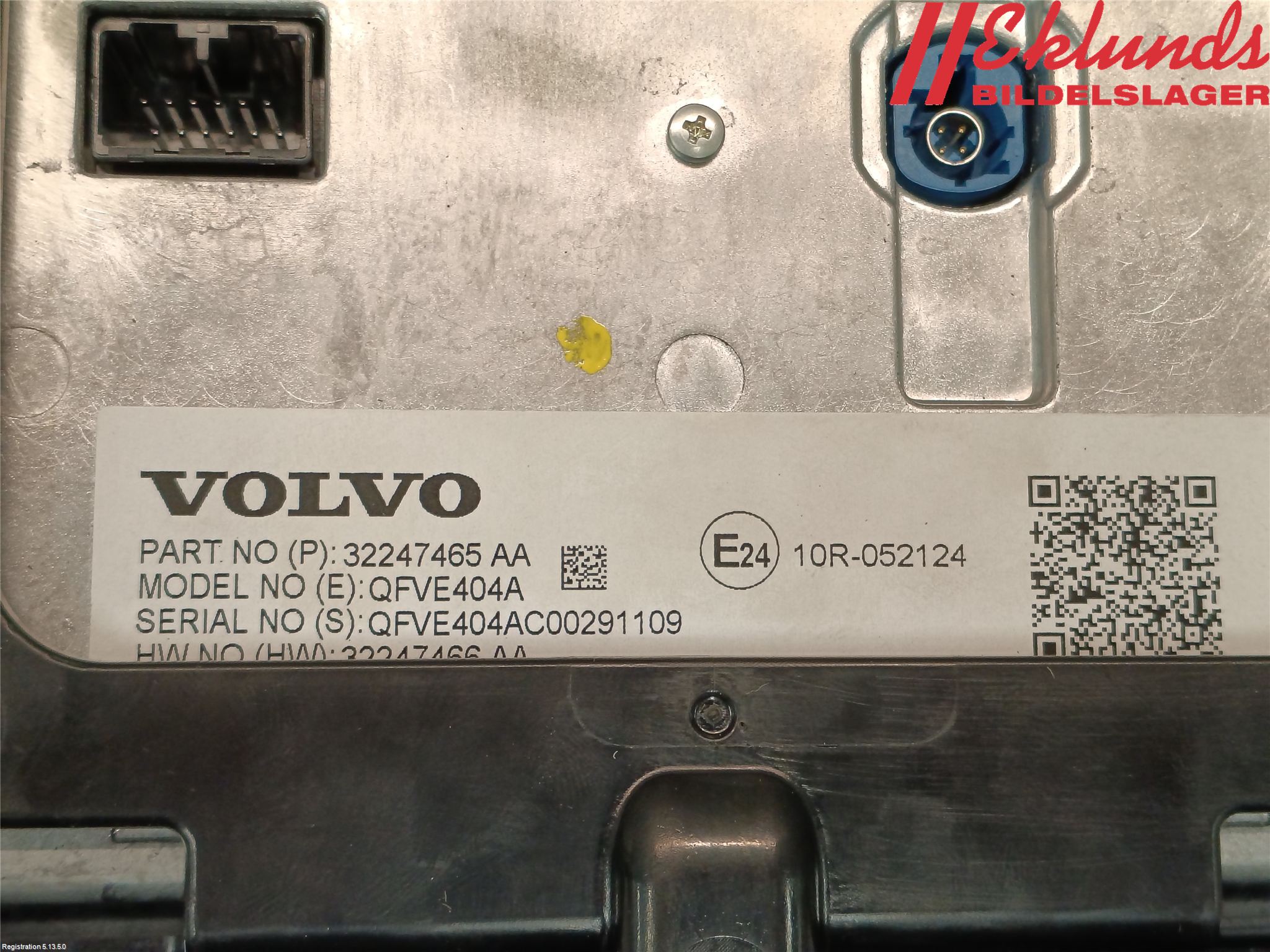 Volvo XC40/RECHARGE 18- Multifunktionsdisplay
