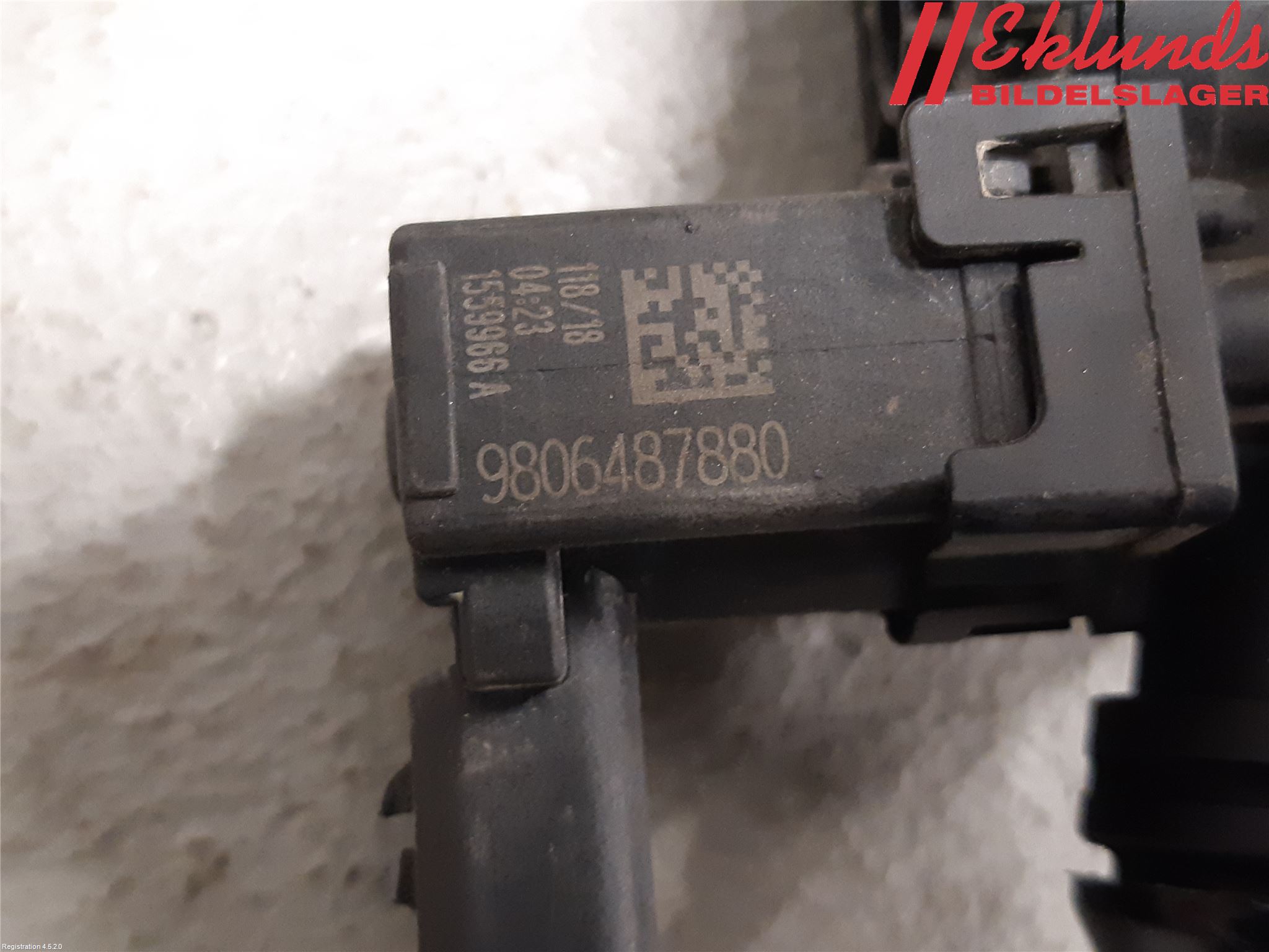 Peugeot 3008 17-24 Magnetventil Laddtryck