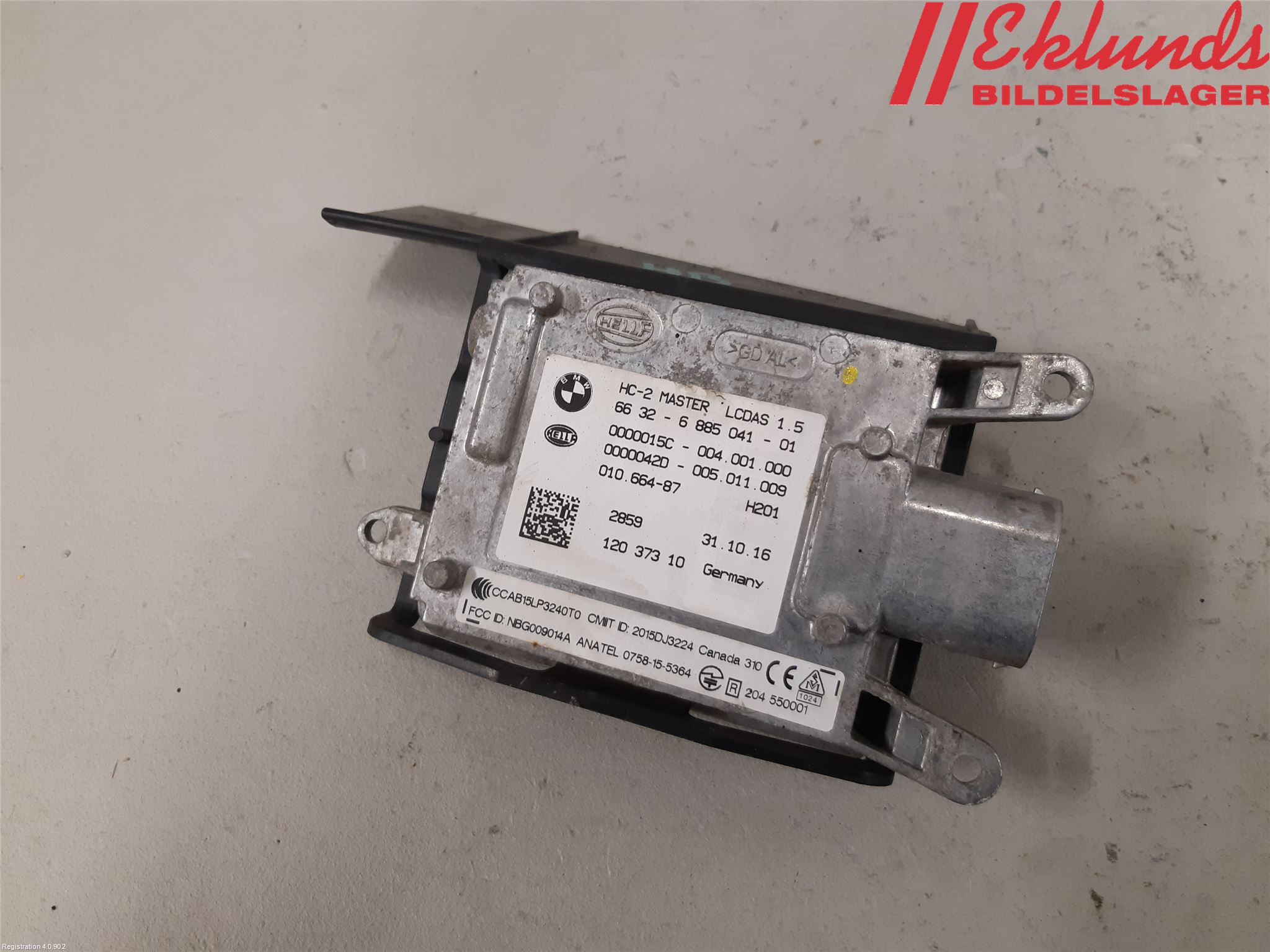 BMW 5 F10/F11/F18 09-17 Sensor Aktivt Kollisionsskydd