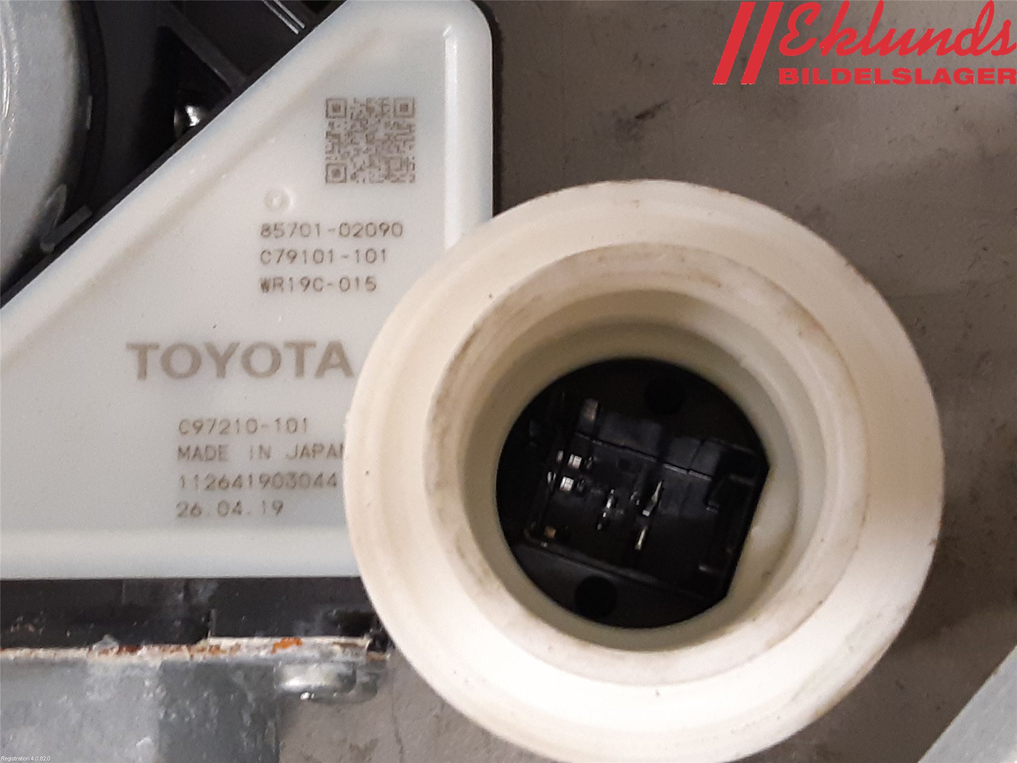 Toyota COROLLA 19- Fönsterhiss El Kompl
